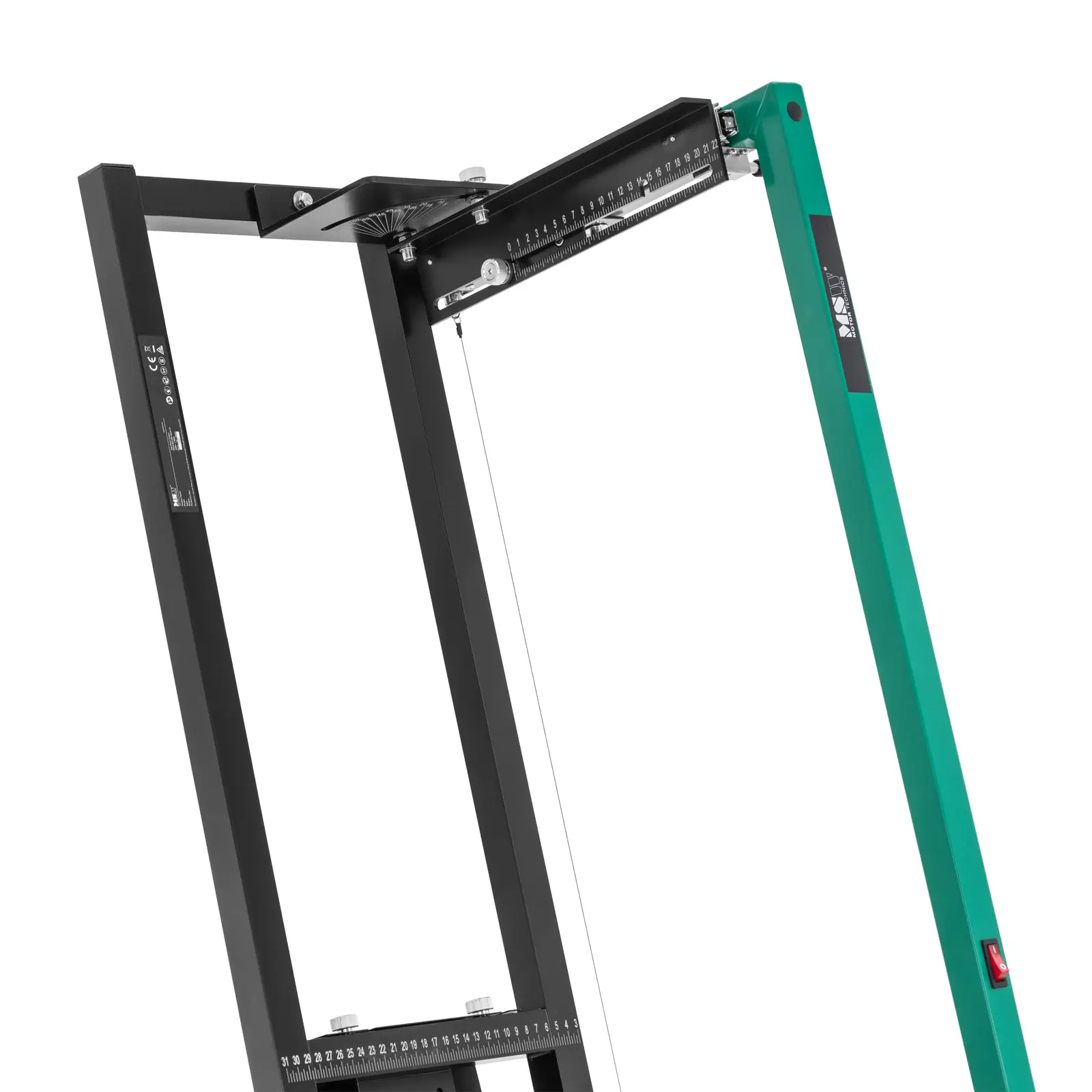 Řezačka polystyrenu - 200 W - 1 350 mm / 330 mm - se stojanem (Tepelná ochrana: Ano)