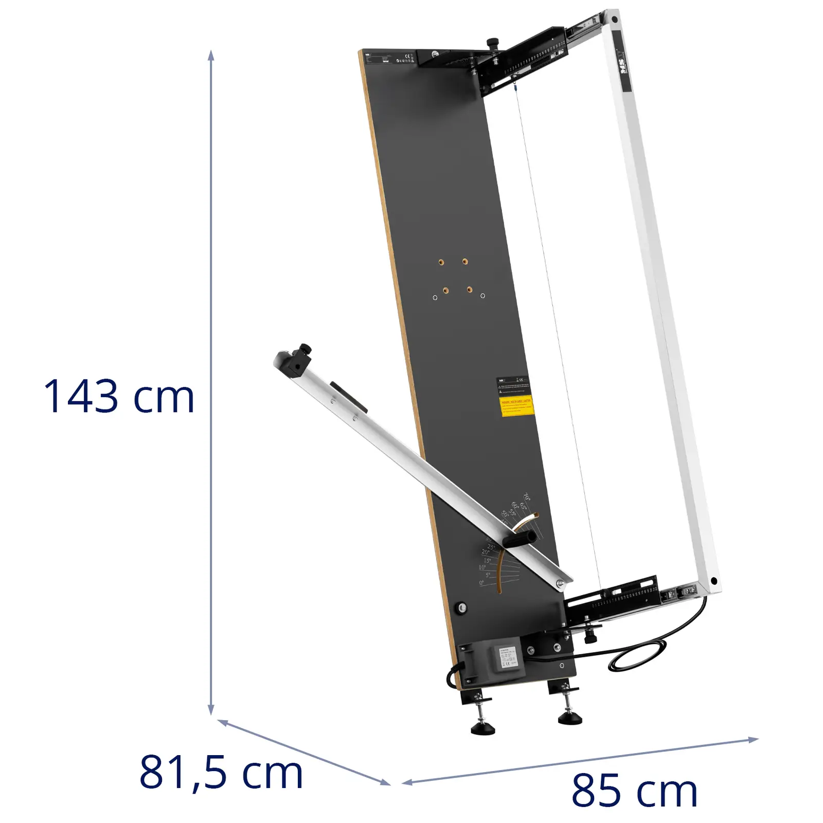 Řezačka polystyrenu - 160 W - 1 070 mm / 310 mm - stojan (Konvertor: 36 V / 160 W)