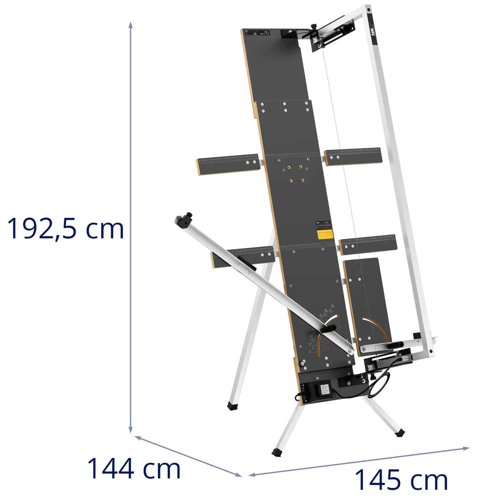 Řezačka polystyrenu - 200 W - 1 300 mm / 330 mm - stojan - opěrná plocha (Konvertor: 40 V / 200 W)