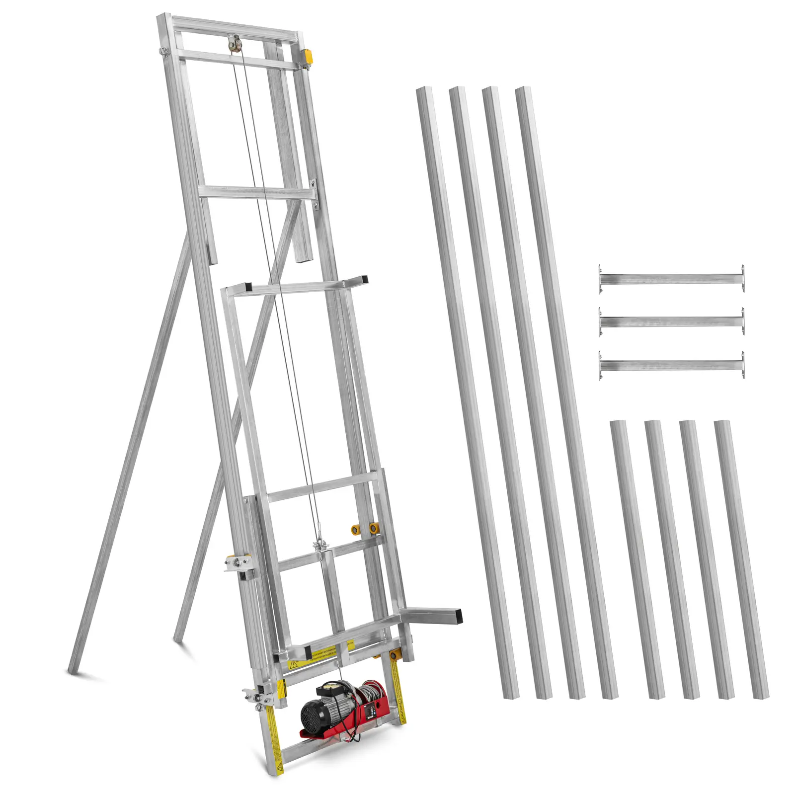 Roofing Hoist - 10 m - up to 300 kg - vertical design for flat and other roofs