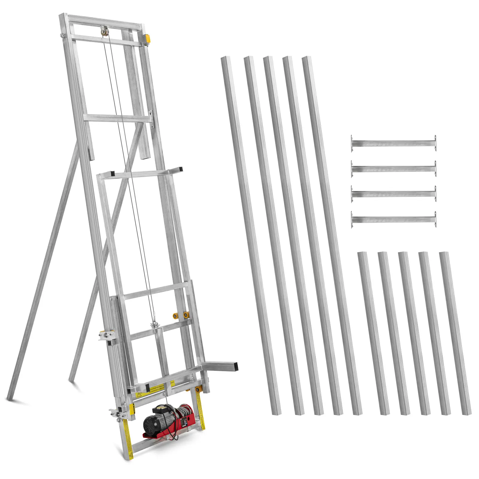 Dachdecker-Aufzug - 15 m - bis 200 kg - senkrechtes Design auch für Flachdächer