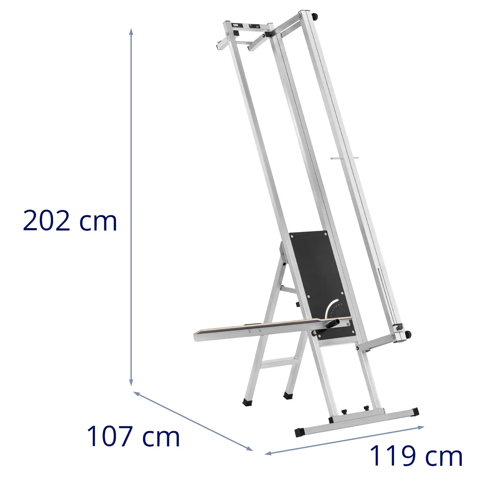 Coupe isolant - jusqu'à 1 500 mm - 0 - 90° - avec couteau pour matériaux isolants (Couleur(s): Argent métallisé)