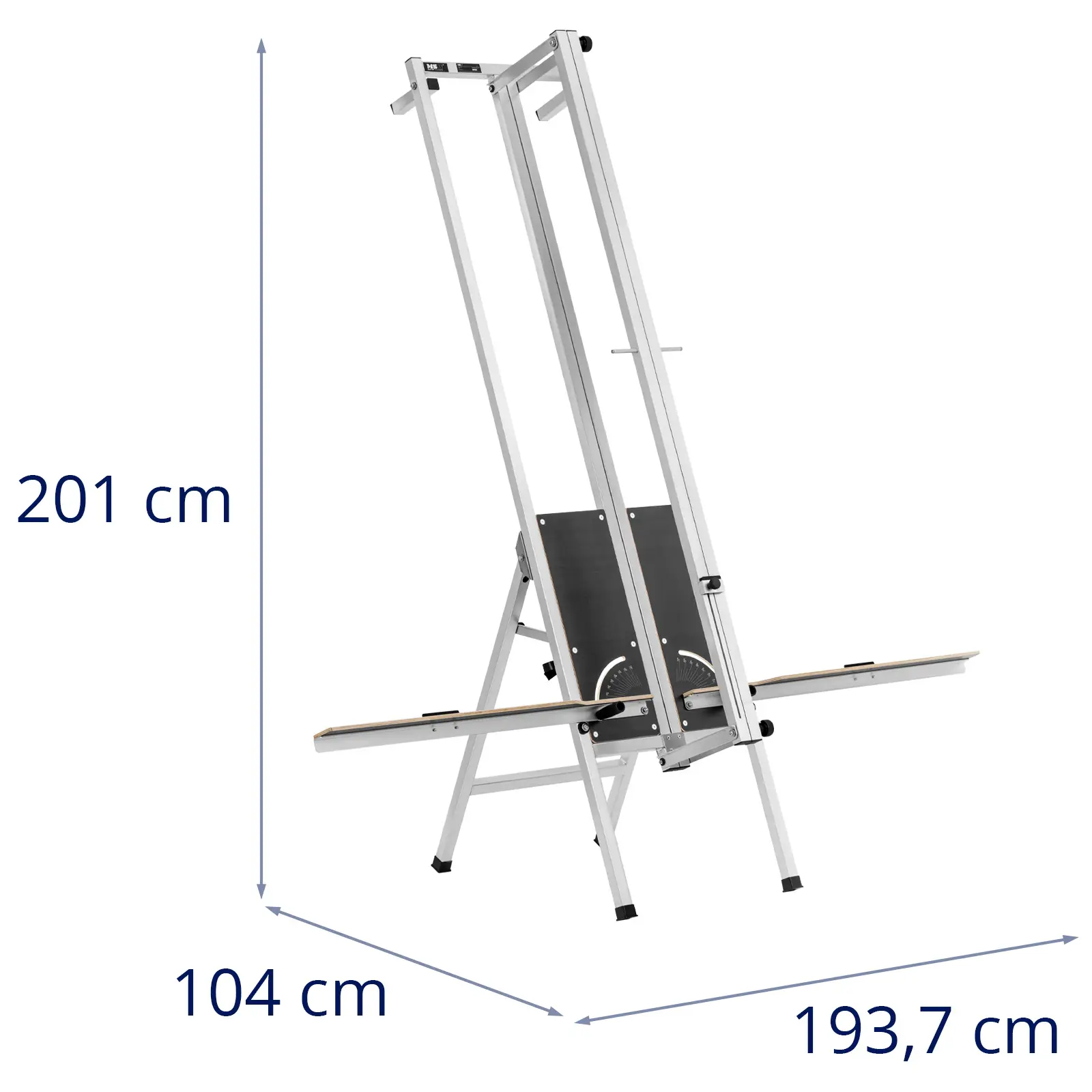 Řezačka izolace - do 1 500 mm - 0–180° - vč. nože na izolační materiál (Barva: Stříbrná metalíza)