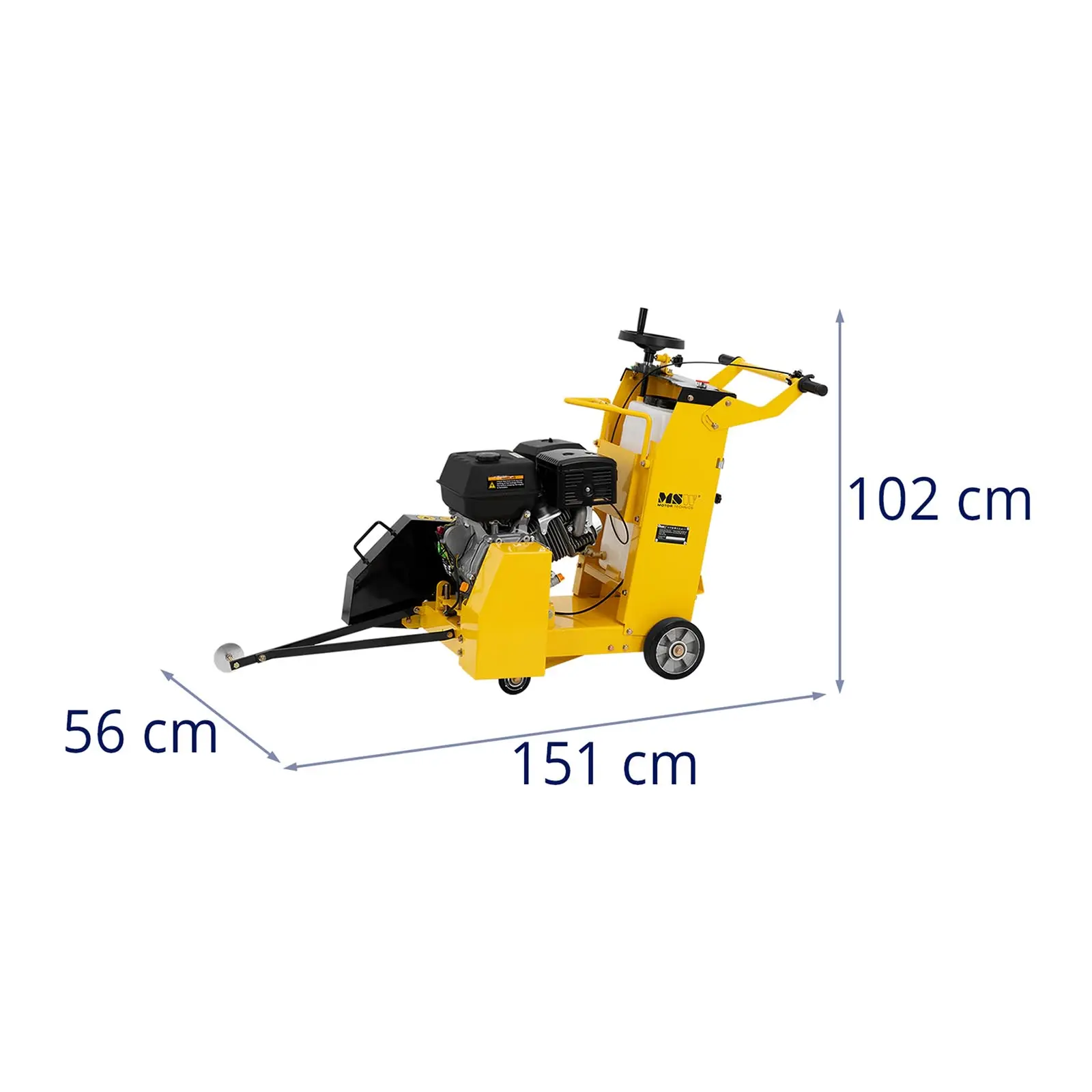Řezačka spár - 13 k - pilový kotouč Ø 500 mm (Objem nádrže na vodu: 30 l)