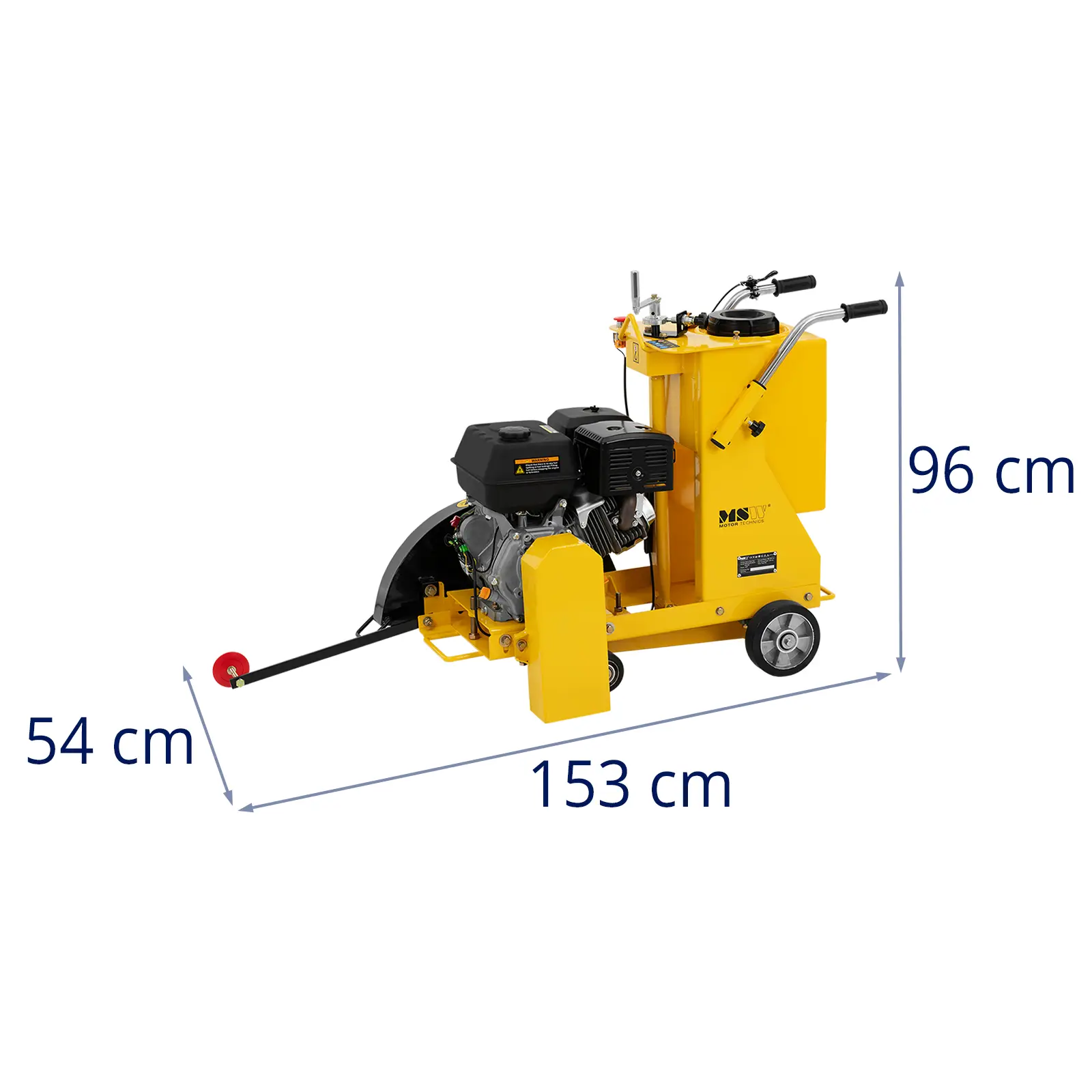 Řezačka spár - 13 k - pilový kotouč Ø 450 mm (Materiál: Plast)