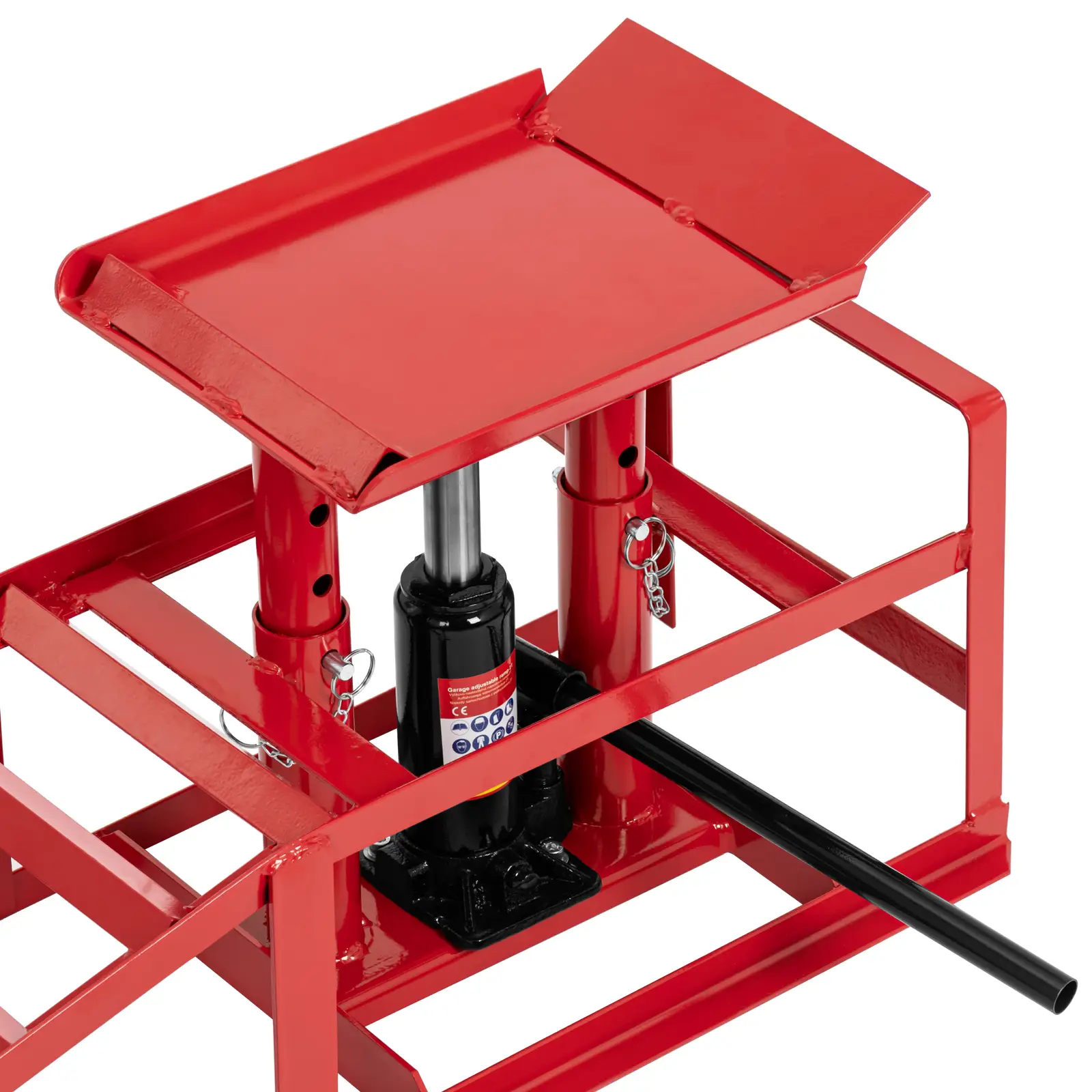 Rampe de levage hydraulique - Jusqu'à 2 000 kg - Hauteur 235 à 325 mm - Lot de 2 (Capacité: 2 t)
