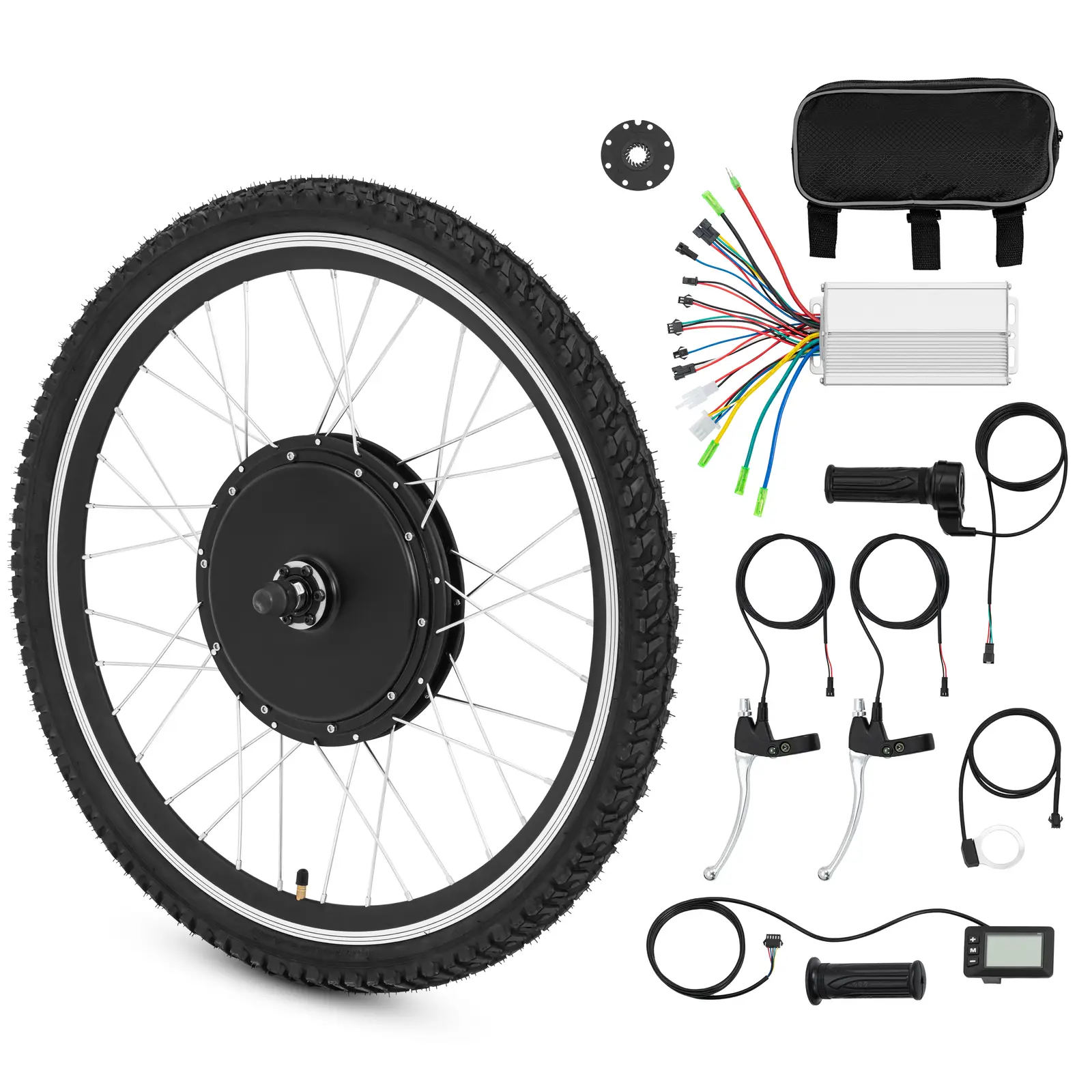 Elmotor til cykel - eftermontering - S-Pedelec - forhjul - 26"