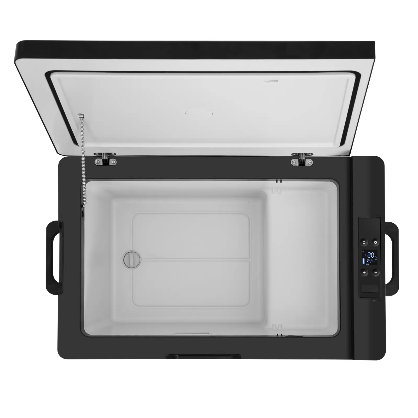 Frigorífico-congelador para automóvel - 12/24 V (DC) / 100 - 240 V (AC) - 40 l - Painel de controlo LED / aplicação