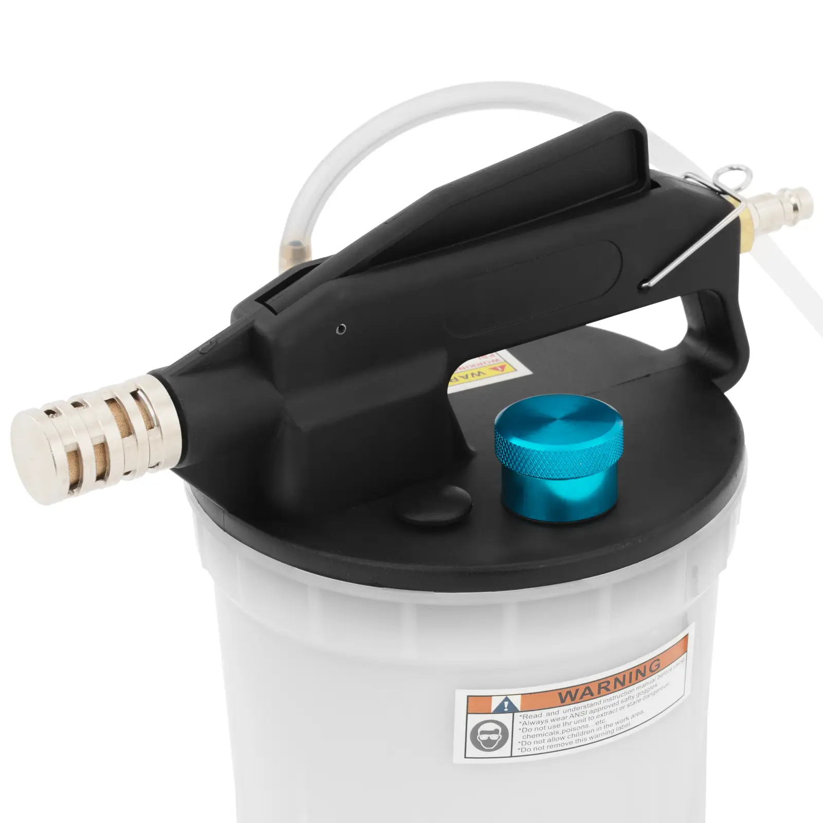 Kit de sângerare a frânelor - extractor de ulei și recipient de reumplere - 2,8 până la 12 bar - 2 l