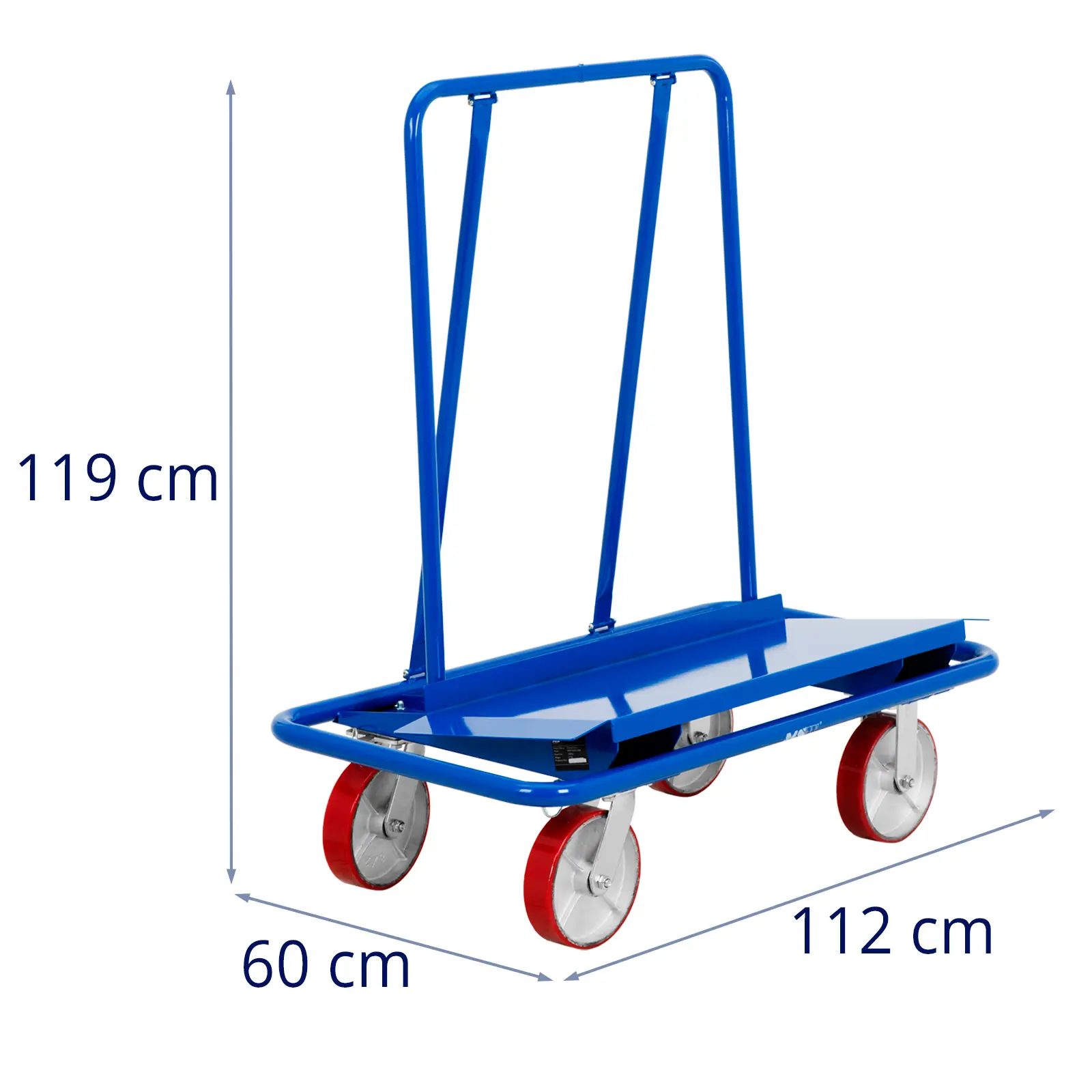 Gipso kartono vežimėlis - iki 1000 kg