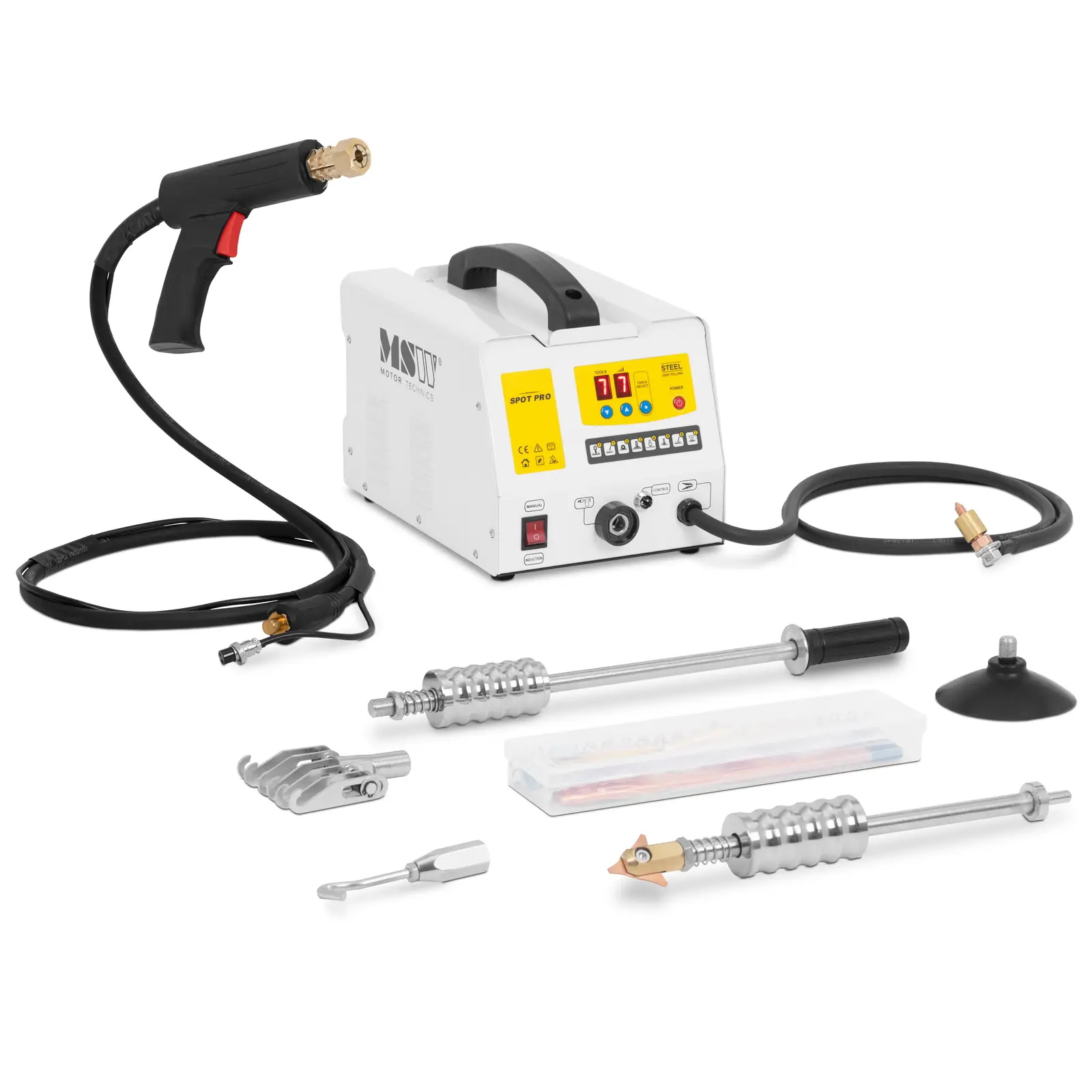 Tire-clou - 6 800 A - 230 V - Kit complet avec accessoires