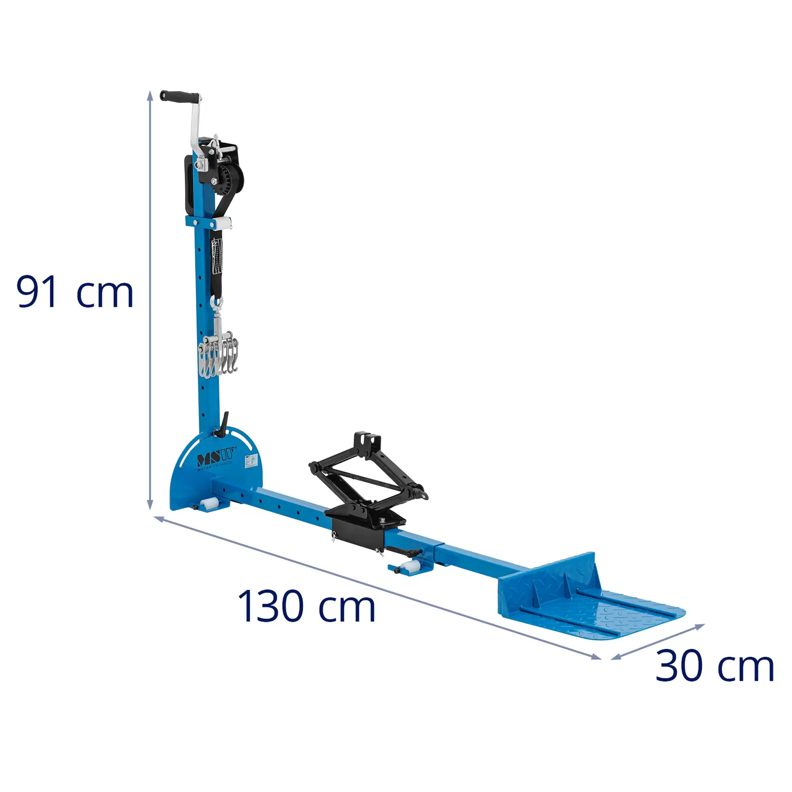 Nářadí na opravu promáčklin - rovnací dozer - tažná síla 600 kg