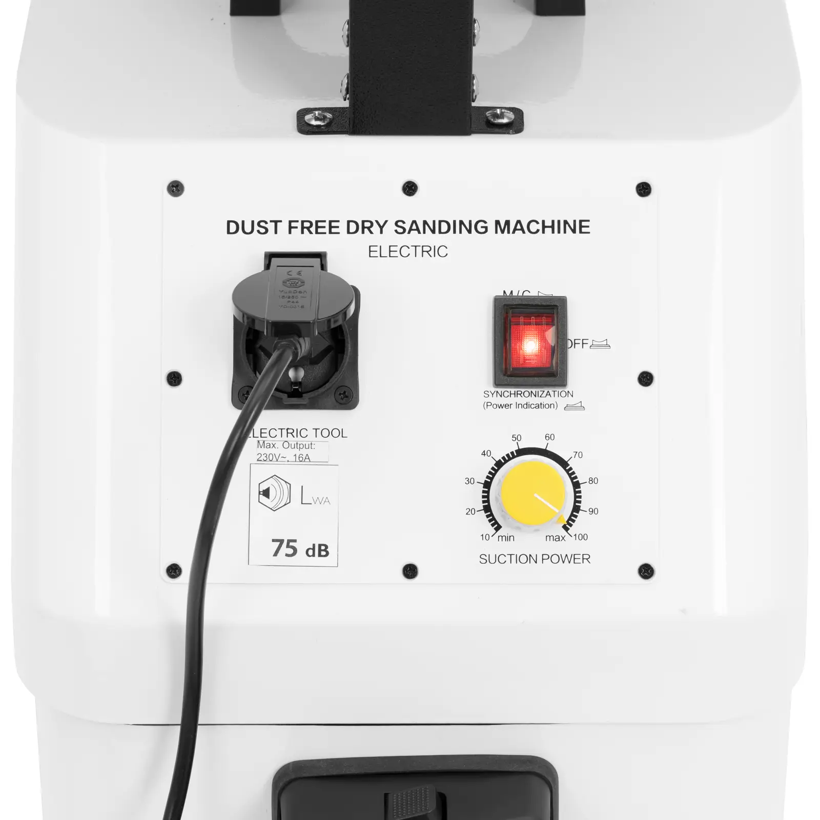 Bruska s odsáváním - 1 600 W - 2 600 Pa - mobilní (Napájecí kabel: 5 m)
