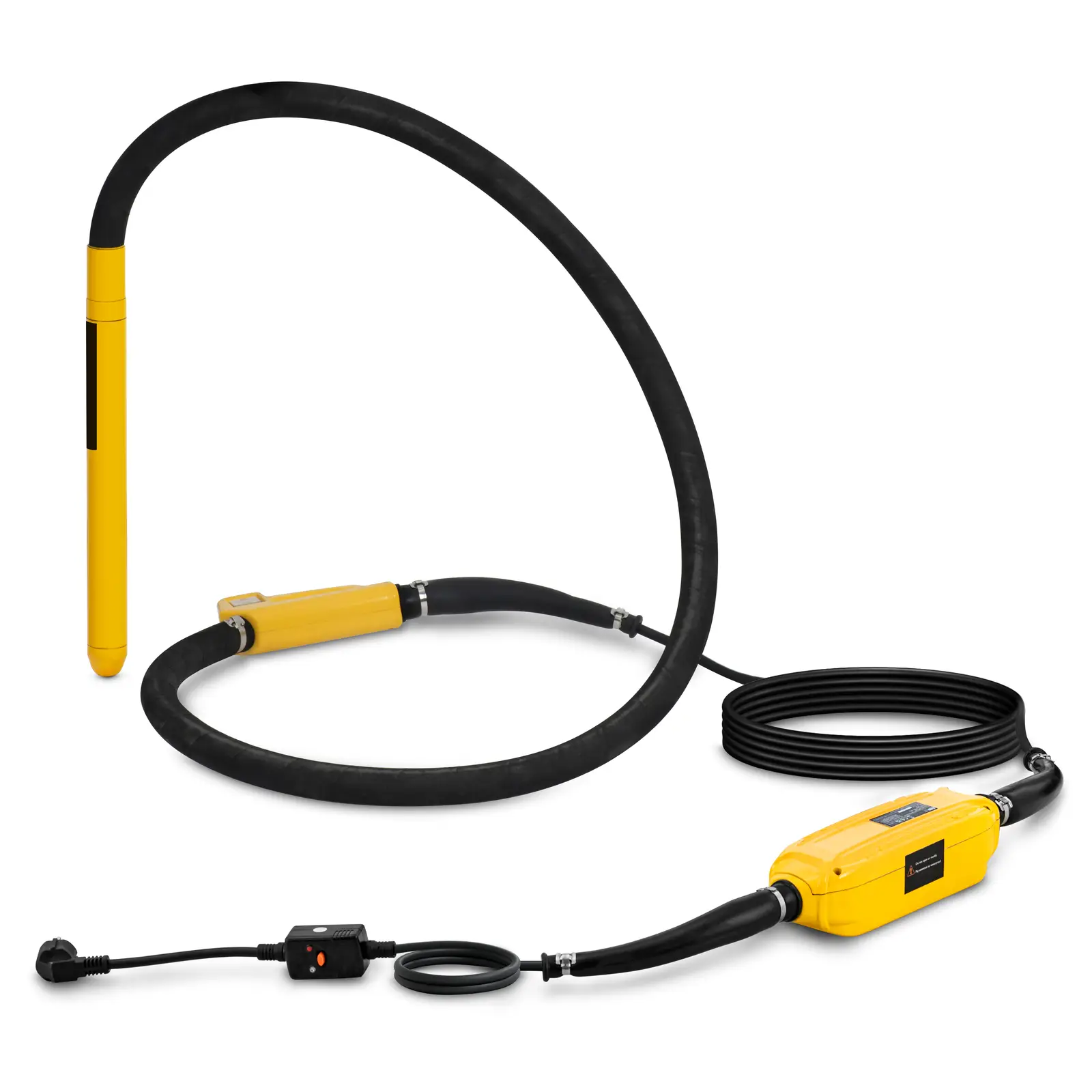 Vibrator de beton de înaltă frecvență cu convertor - 1200 W - 435 x 40 mm - 230 V