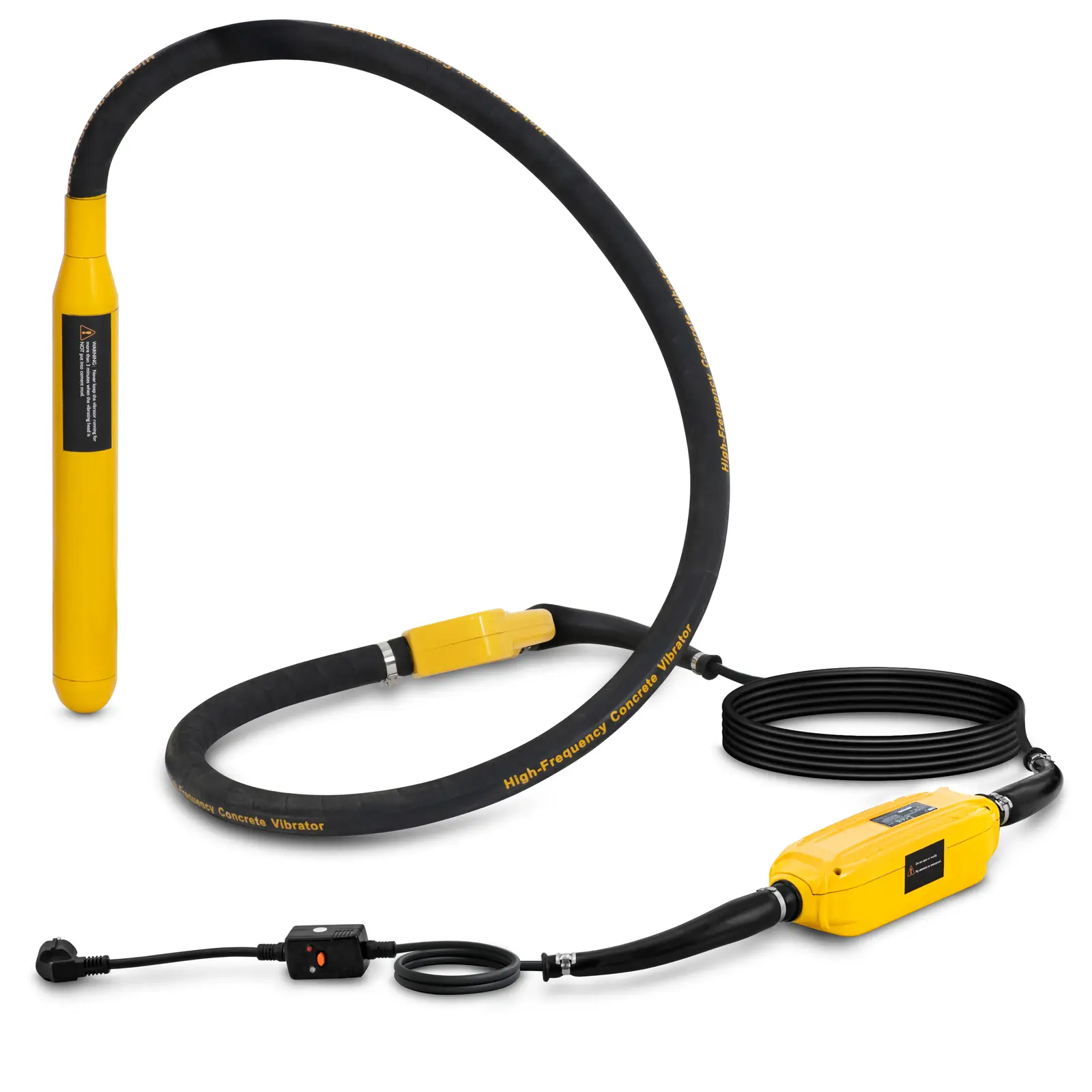 Vysokofrekvenční vibrátor na beton s měničem - 2 000 W - 490 x 60 mm - 230 V
