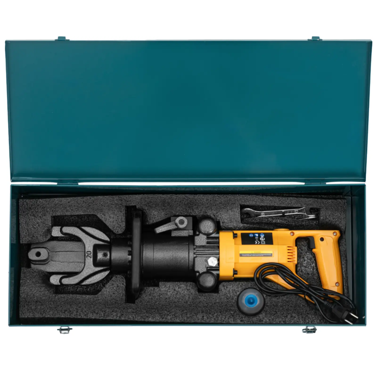 Ohýbačka stavební oceli - elektrohydraulická - 1 500 W - přenosná (Frekvence [Hz]: 50)