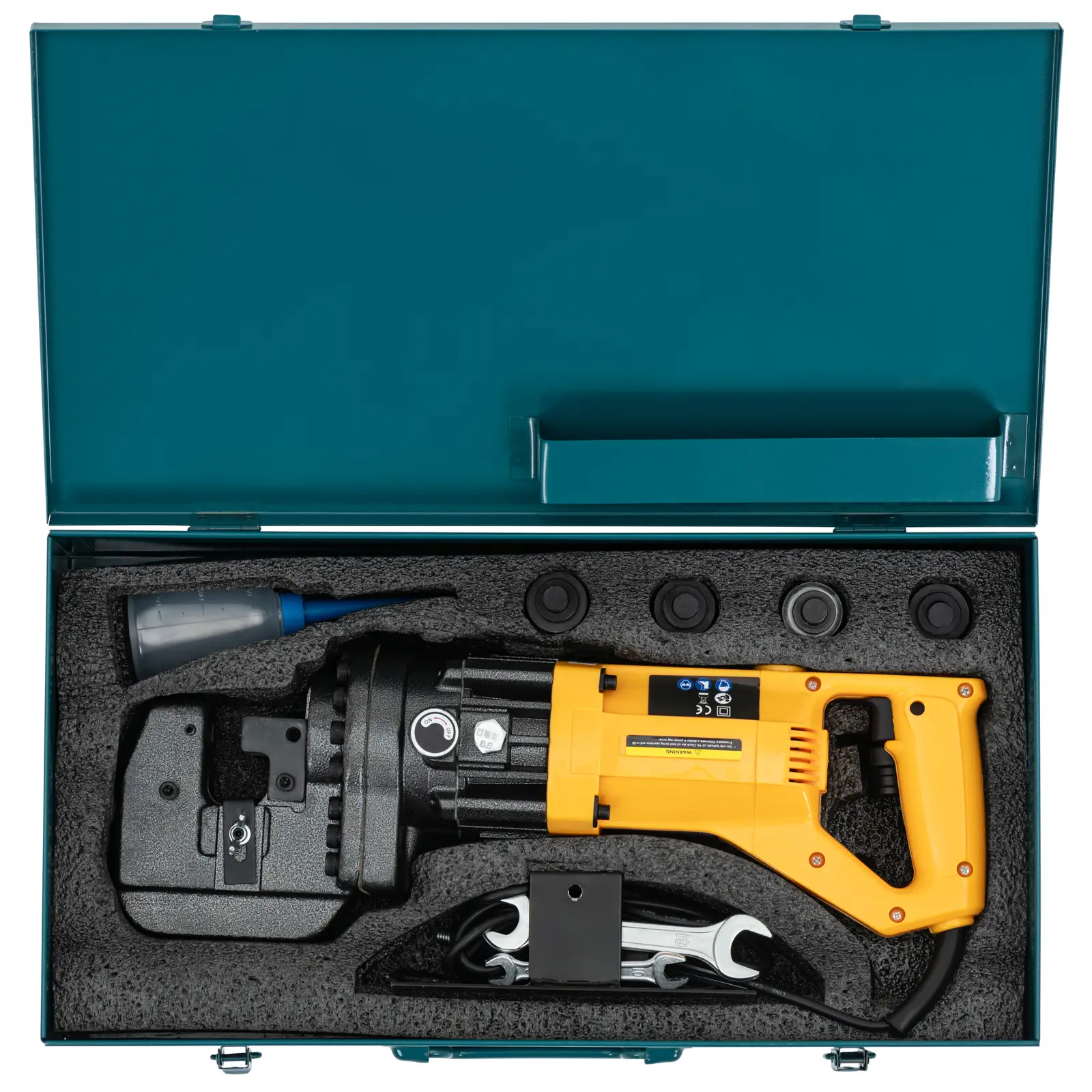 Děrovač - elektrohydraulický - 1 200 W - přenosný (Včetně přepravní tašky: Ano)