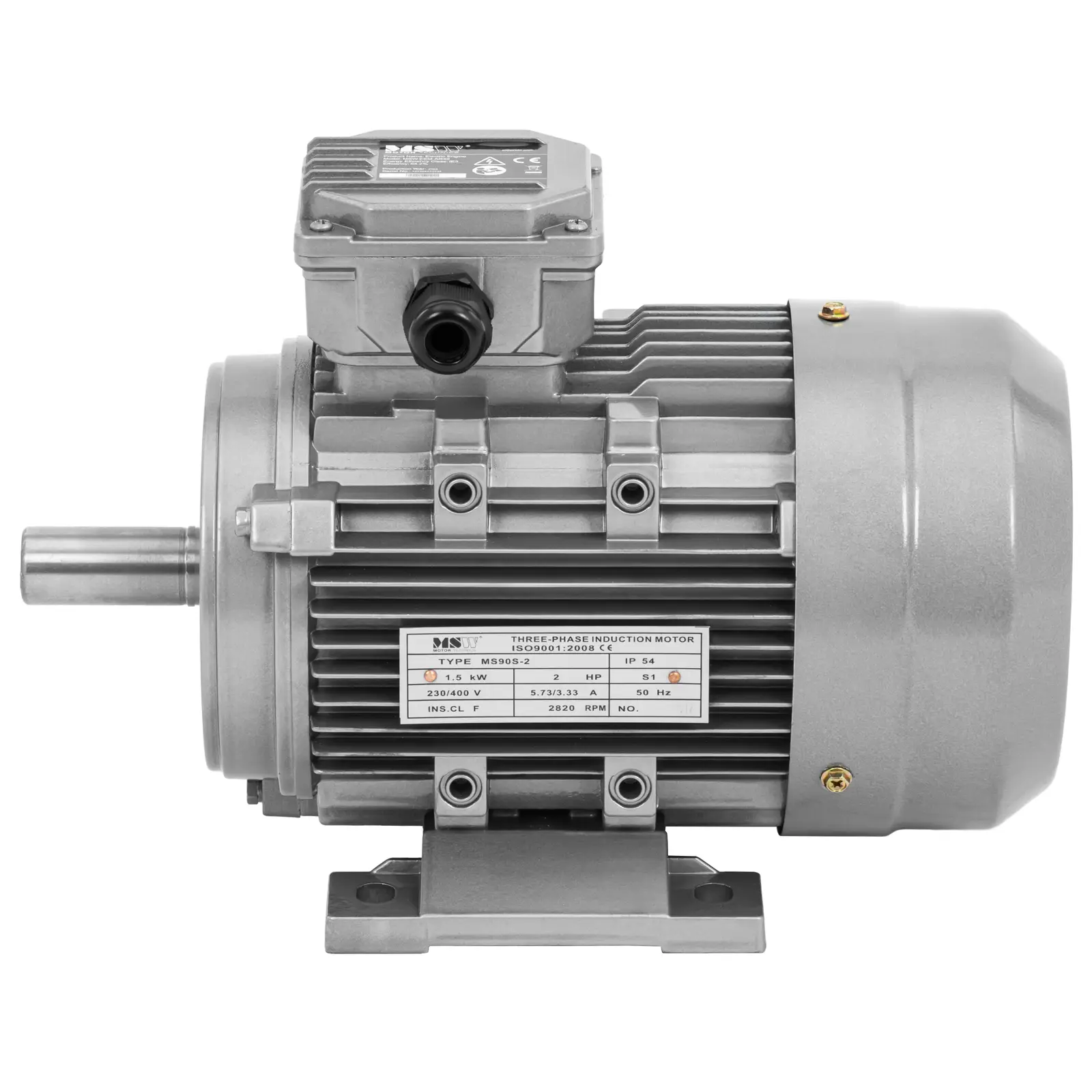 Silnik elektryczny asynchroniczny - trzyfazowy - 1,5 kW - 2870 obr./min - 230/400 V - IE3 (Średnica wału: 24 mm)