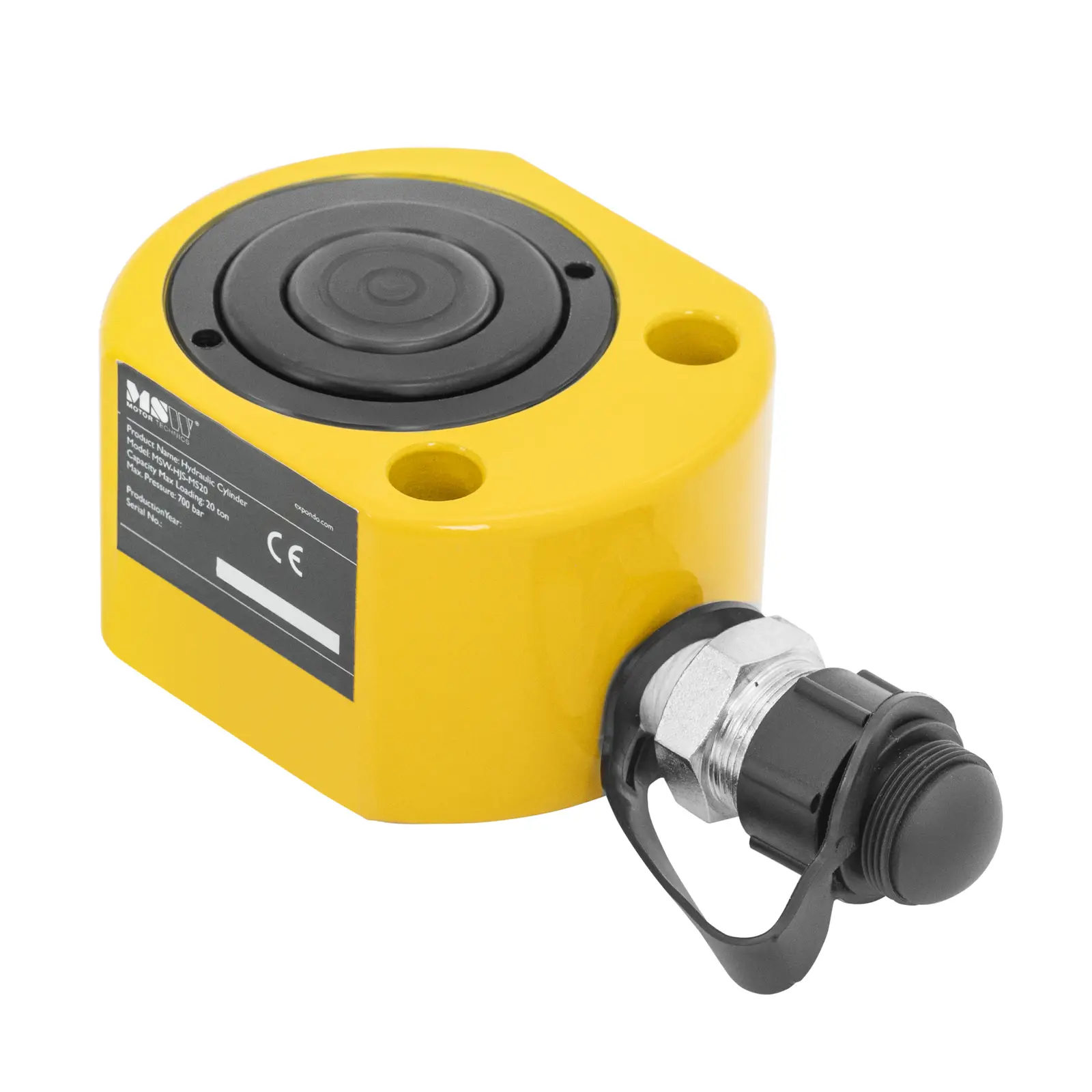 Dvojčinný hydraulický válec - 20 t - 30 mm (Zdvih: 30 mm)