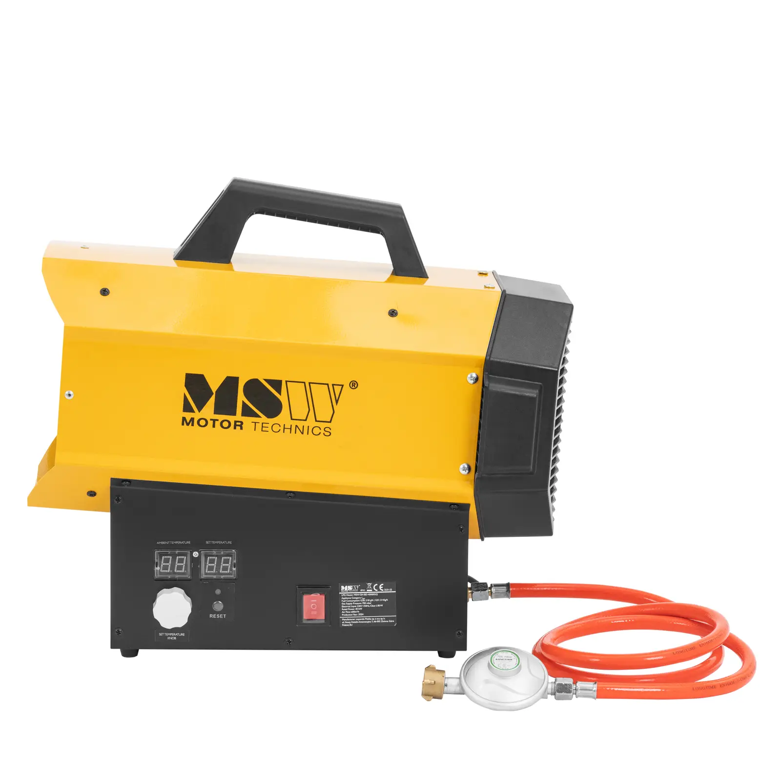 Încălzitor pe gaz - 40 kW - 310 m² (Consumul de combustibil: 2.18 l/h)