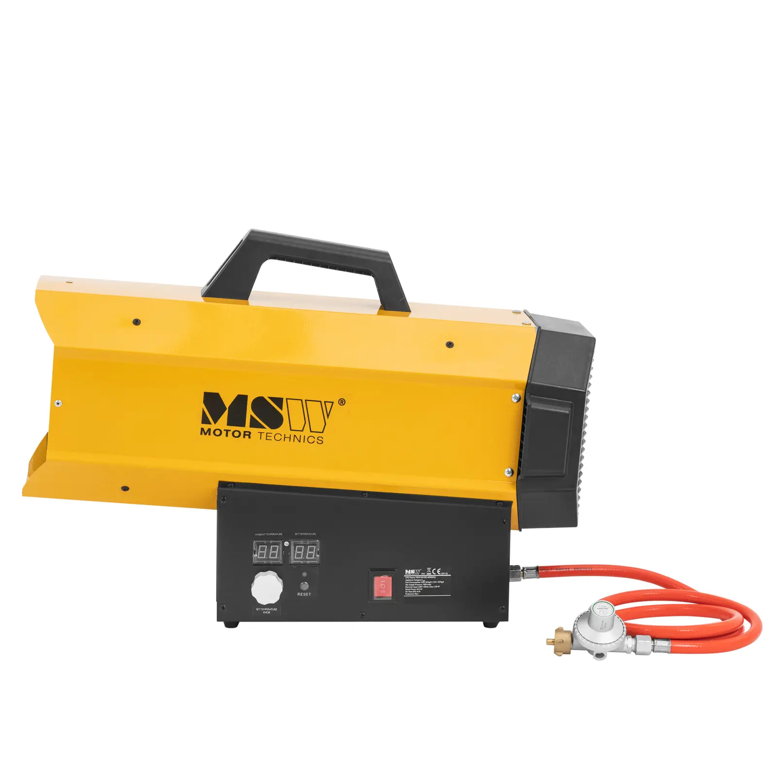 Încălzitor pe gaz - 60 kW - 510 m² (Zgomotul emis: 87 dB)