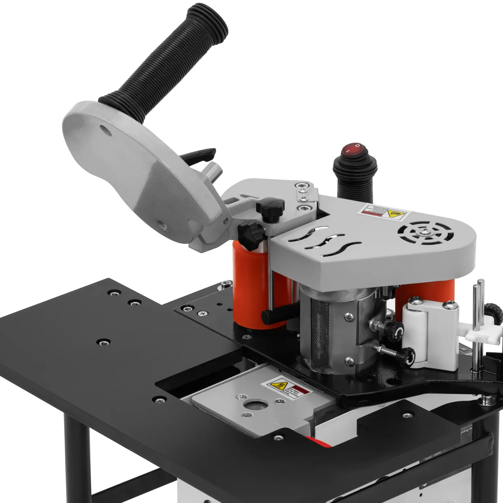 Mobile Kantenanleimmaschine - 1000 W - 5 m/min Vorschubgeschwindigkeit - 120 - 180 °C