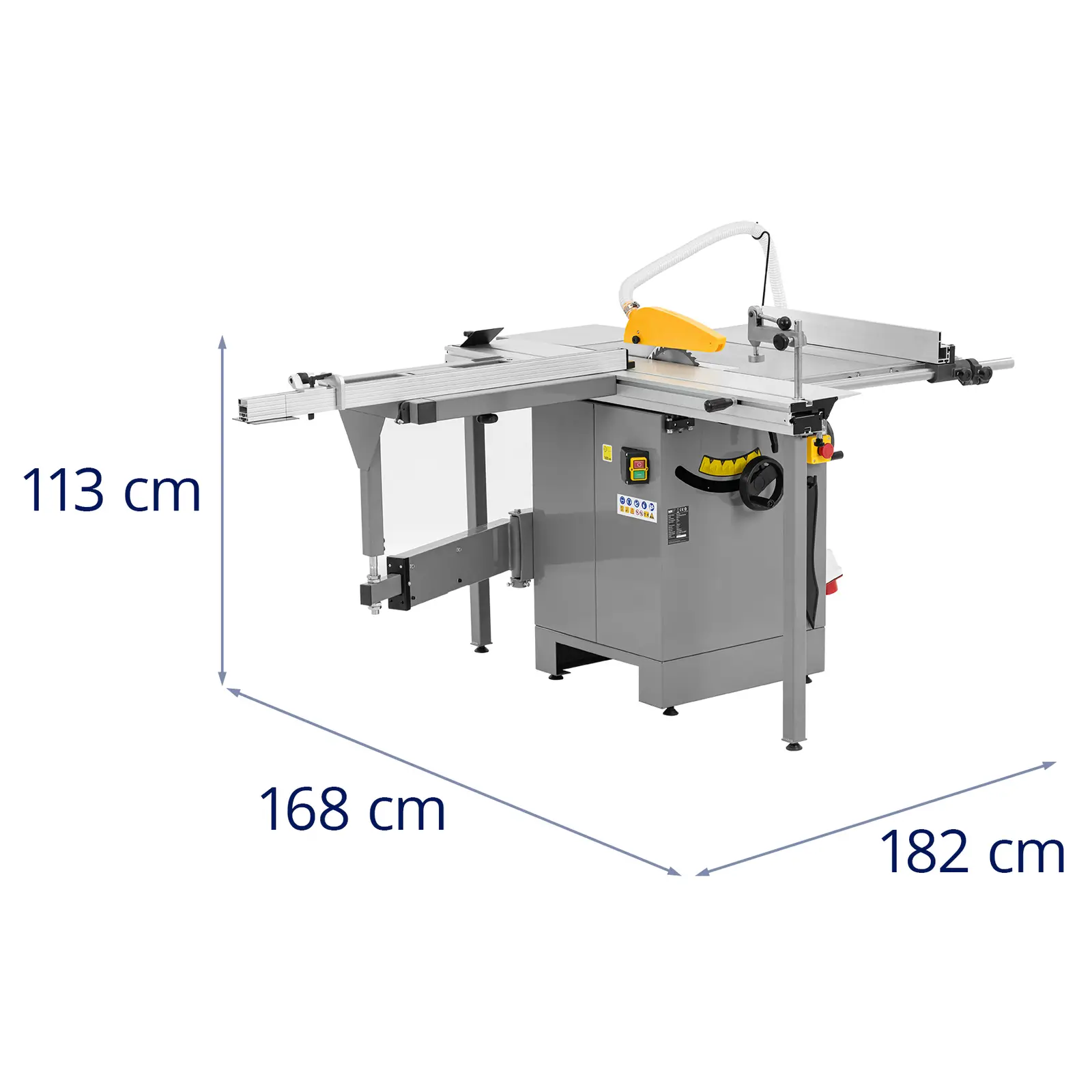 Panel Saw - 2200 W - 4000 rpm - extendable table