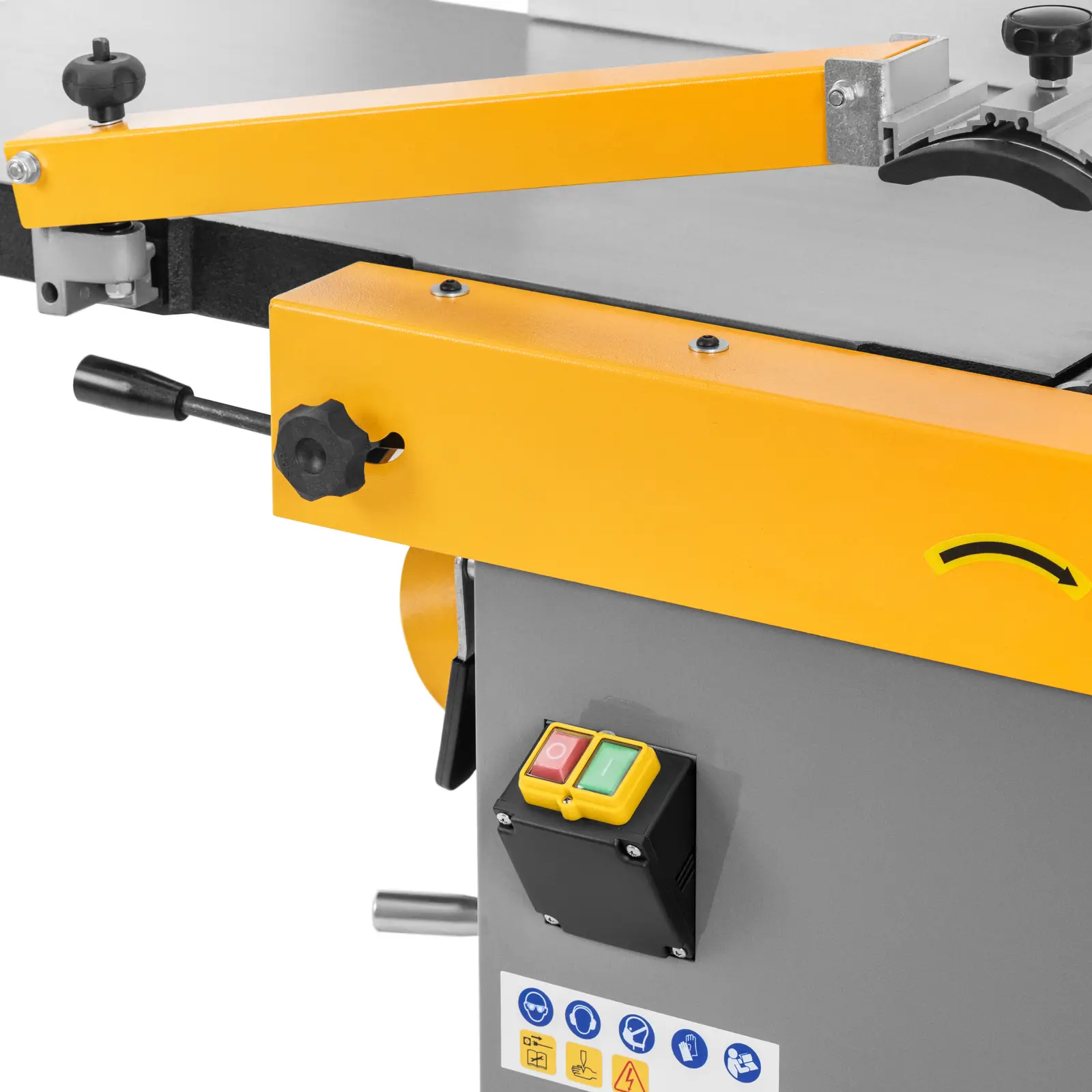 Srovnávací a tloušťkovací frézka - 4 000 W - 400 V (Průměr řezného bloku [mm]: 70)