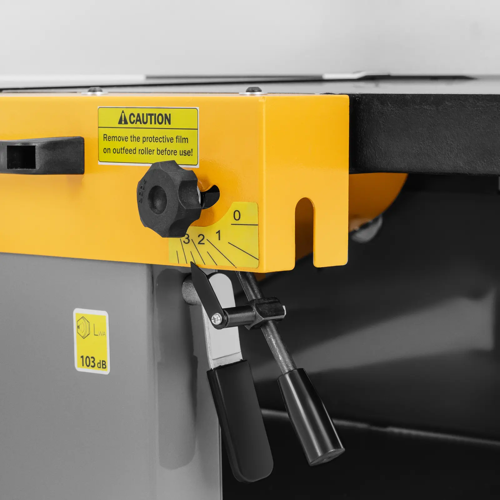 Srovnávací a tloušťkovací frézka - 4 000 W - 400 V (Materiál: Uhlíková ocel)