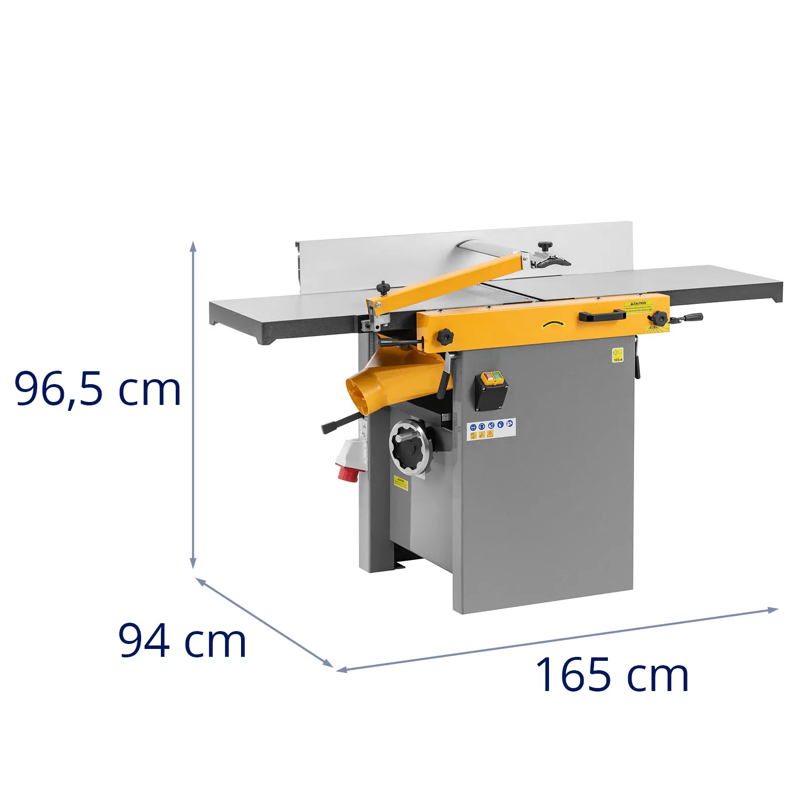 Planer Thicknesser - 4000 W - 400 V