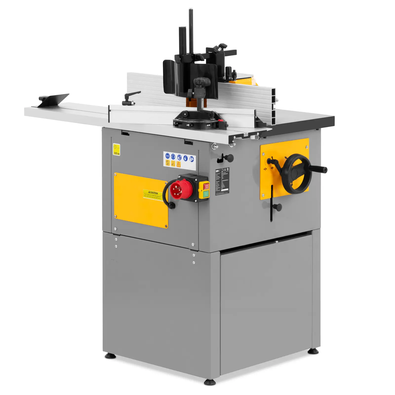 Toupie à bois - 1 500 W - 400 V