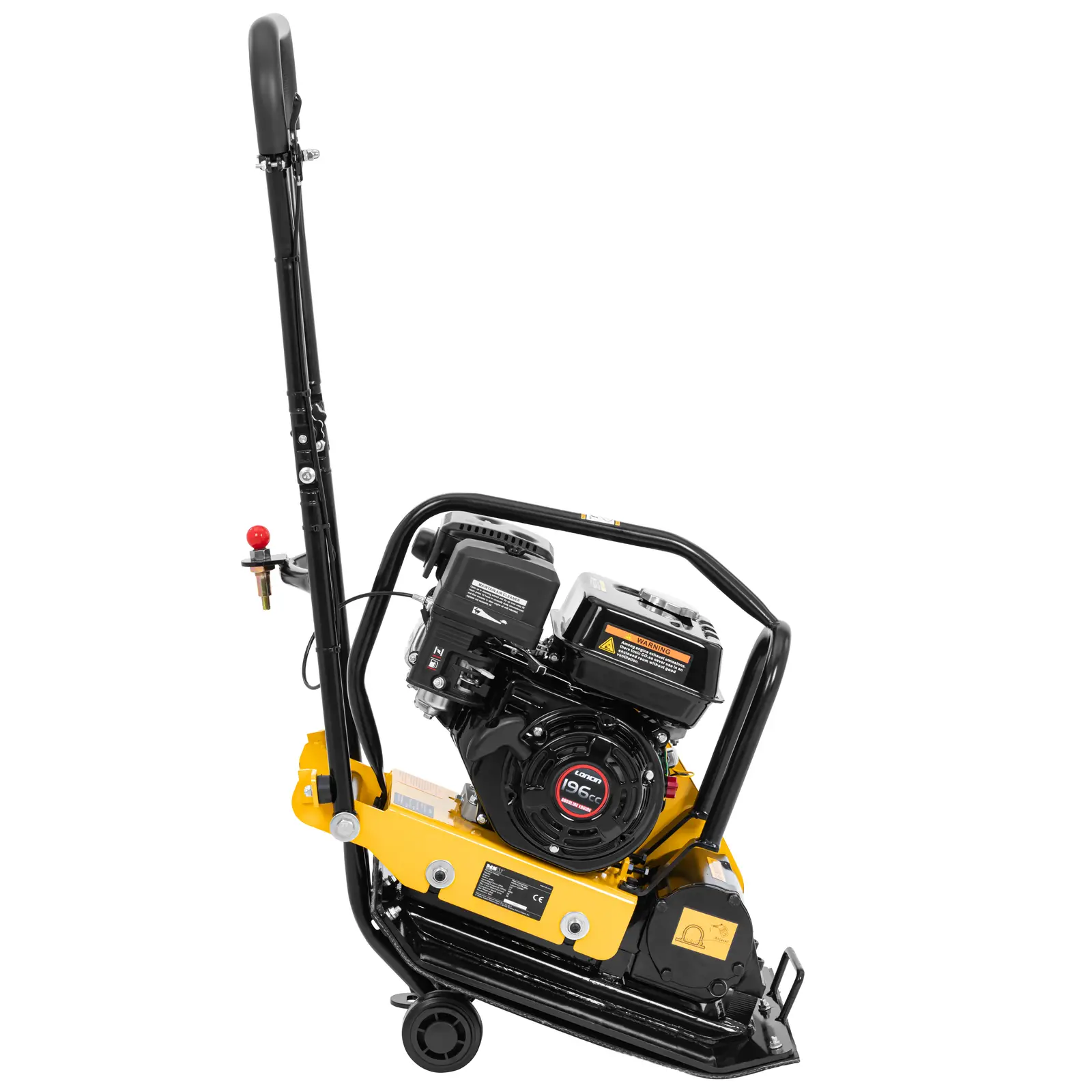  Placa compactadora vibratoria - 51 x 37 cm - 12 kN (Material: Aluminio)