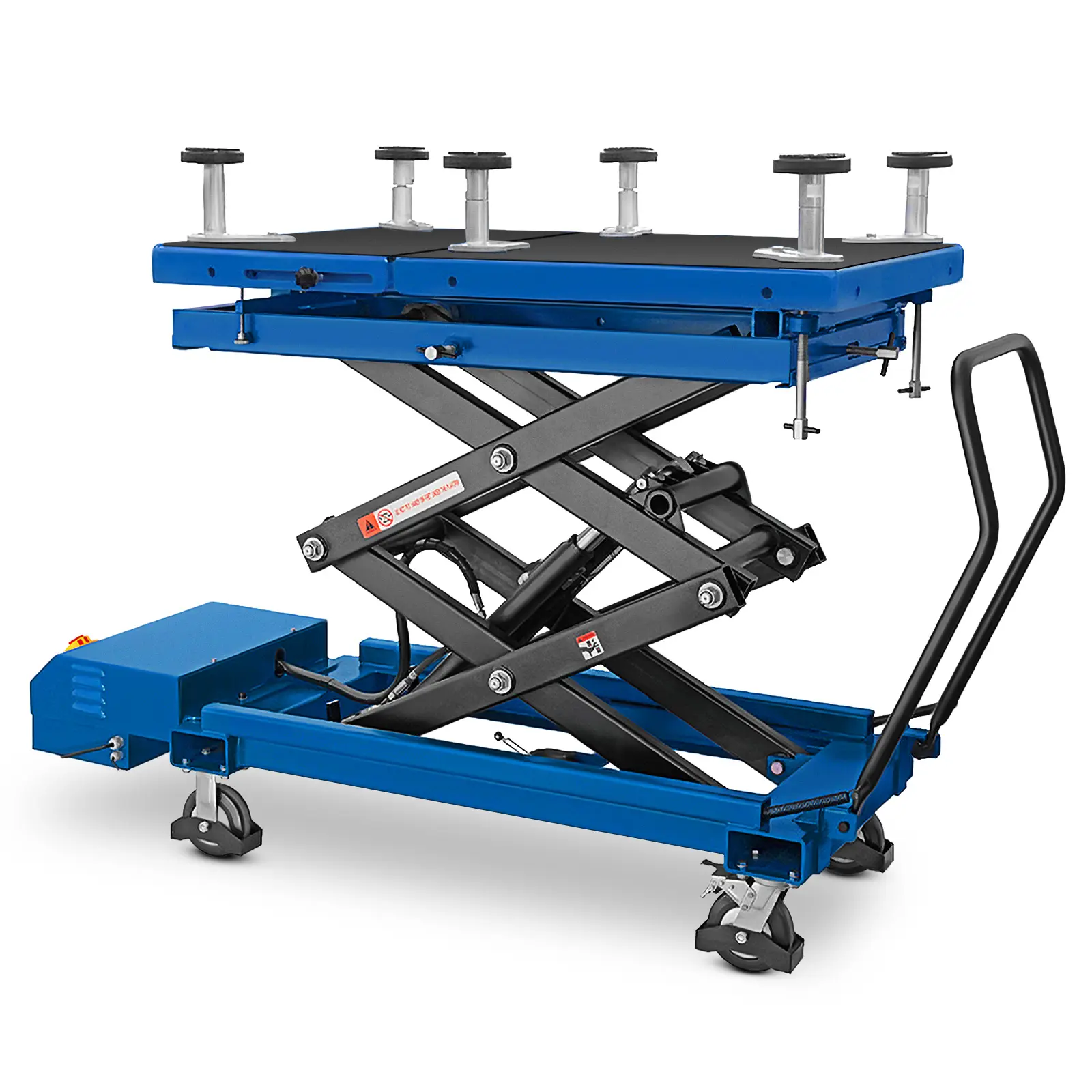 Schaarheftafel - voor EVA auto-accu - met wielen - 750 W - tot 1200 kg - Productafbeelding