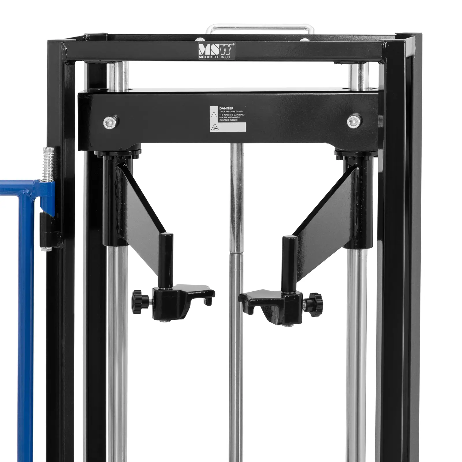 Jousipuristin - pneumaattinen - 1 t - 8 bar