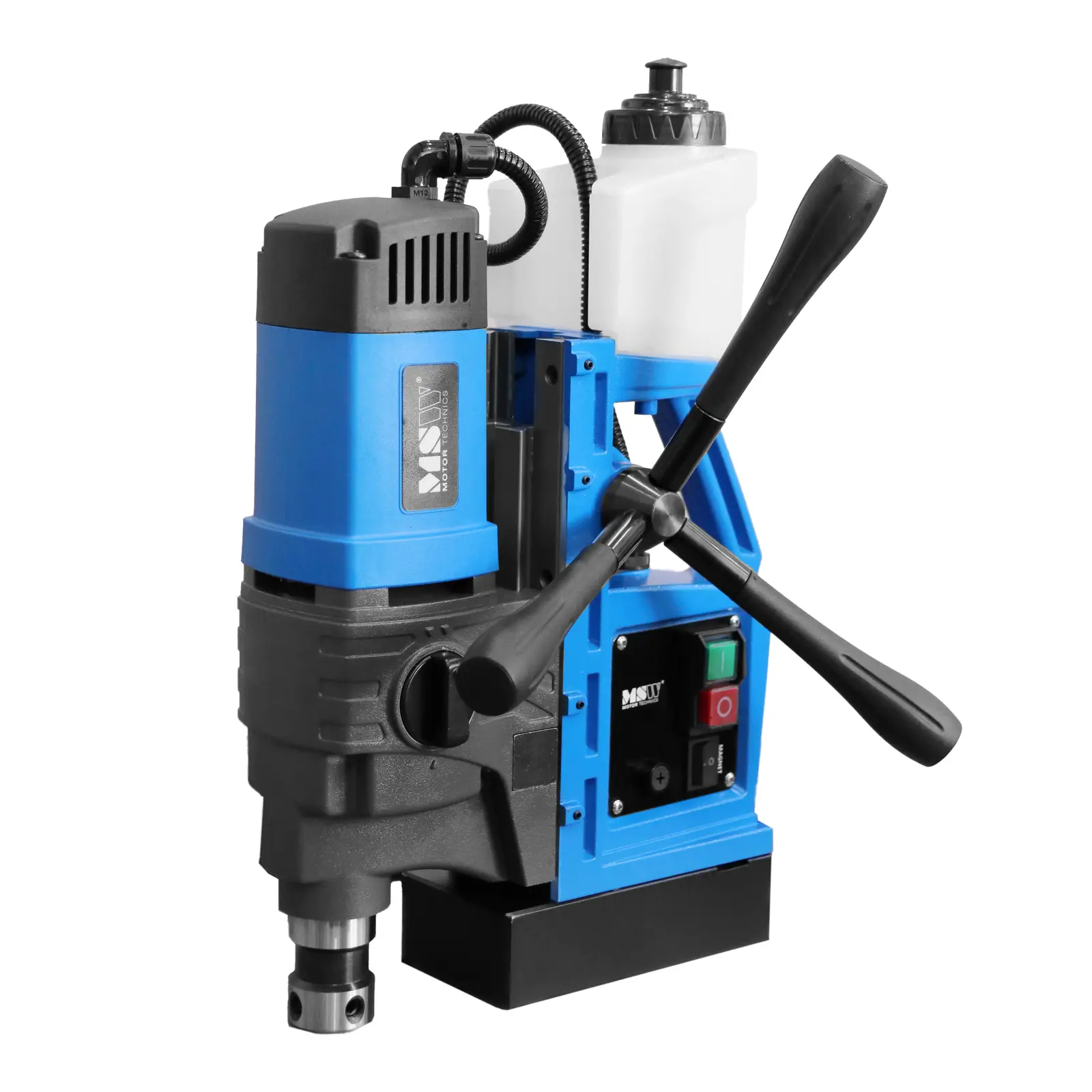 Magnetbohrmaschine - 1650 W - 290/510 U/min - Bohrdurchmesser max. 16/50 mm (Bohrtiefe mit Kernbohrer max.: 40 mm)