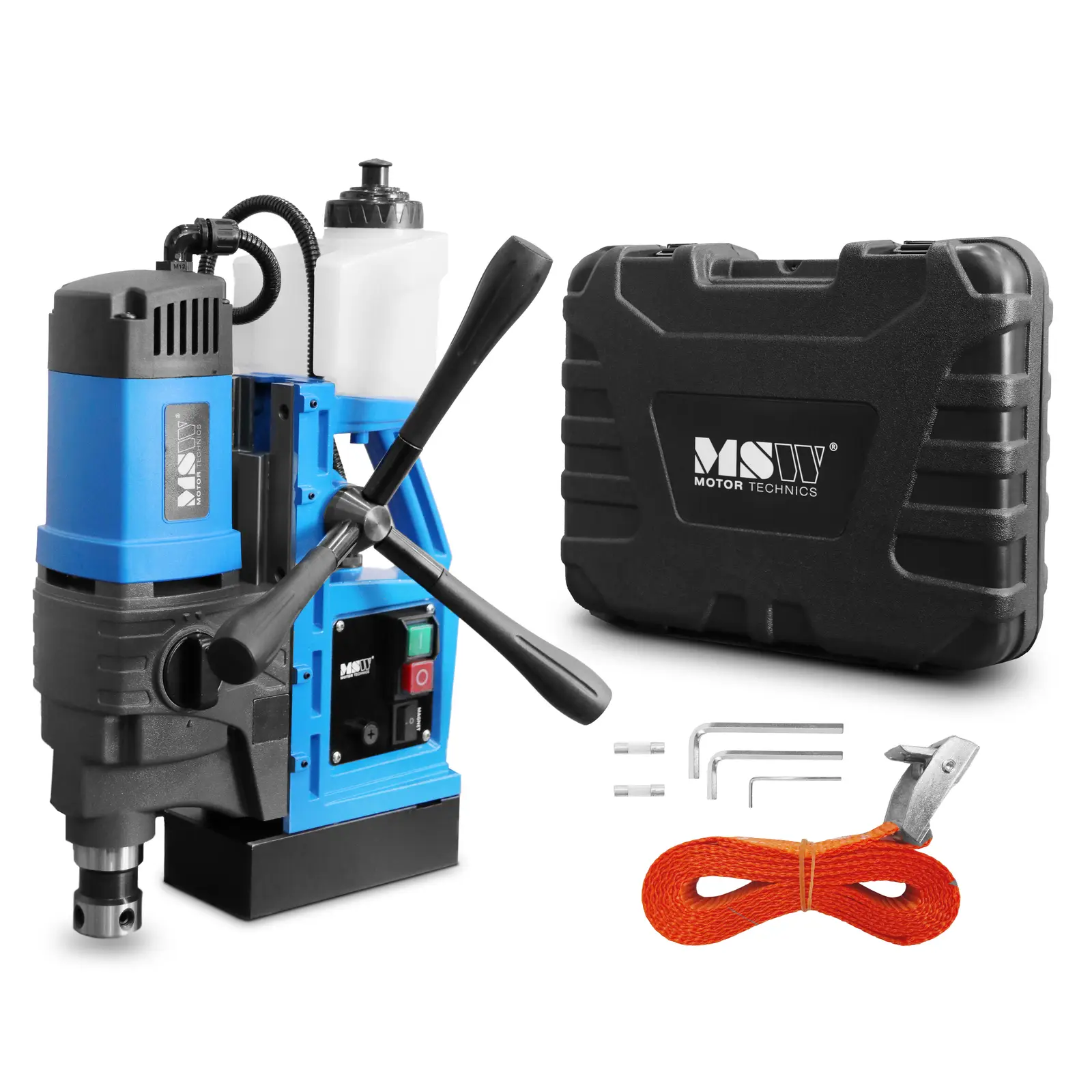 Perceuse magnétique - 1650 W - 290/510 tr/min - diamètre de perçage max. 16/50 mm - Image du produit