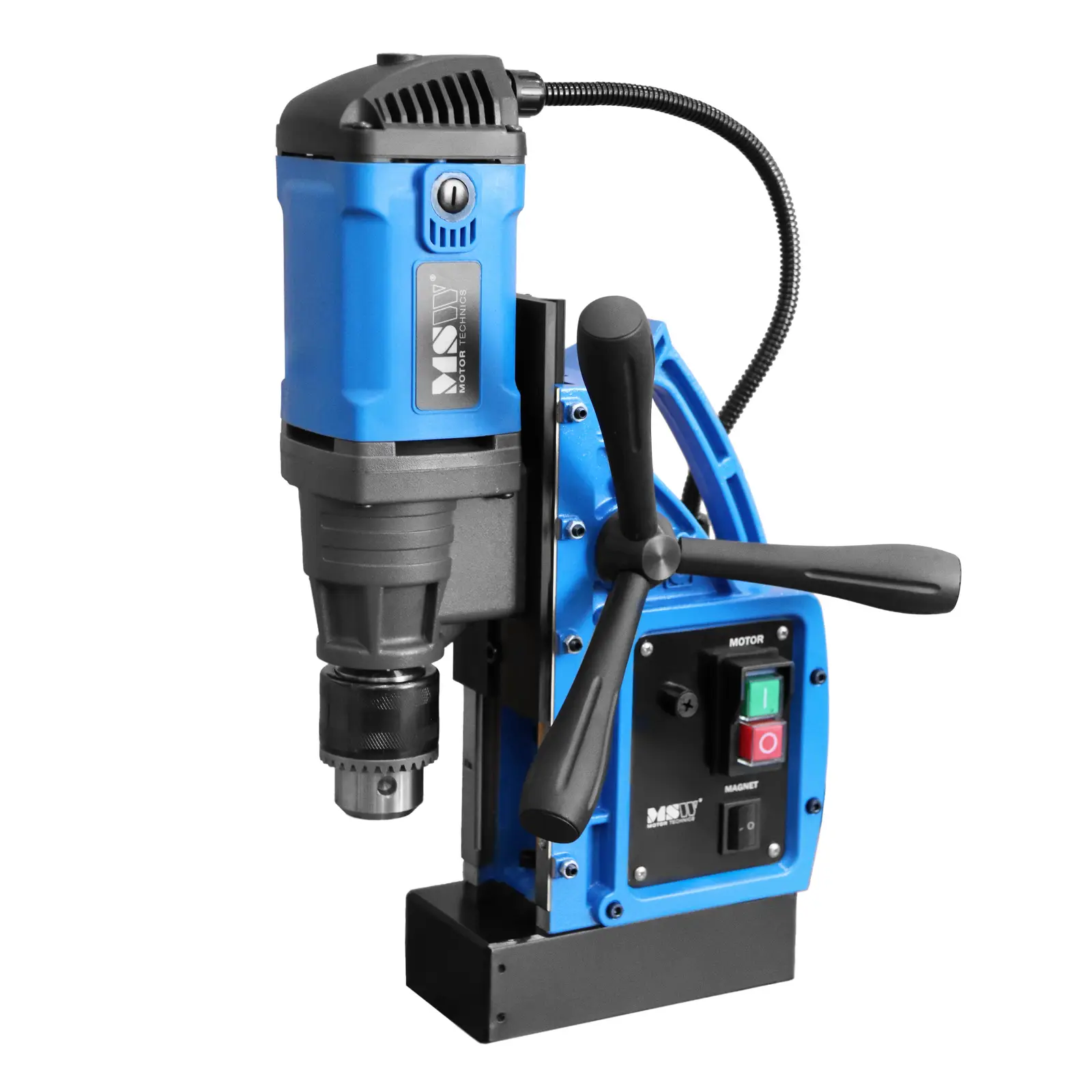 Mágneses fúrógép - 1480 W - 700 rpm - Fúrási átmérő max. 16 mm (Hordótáskával együtt: Igen)