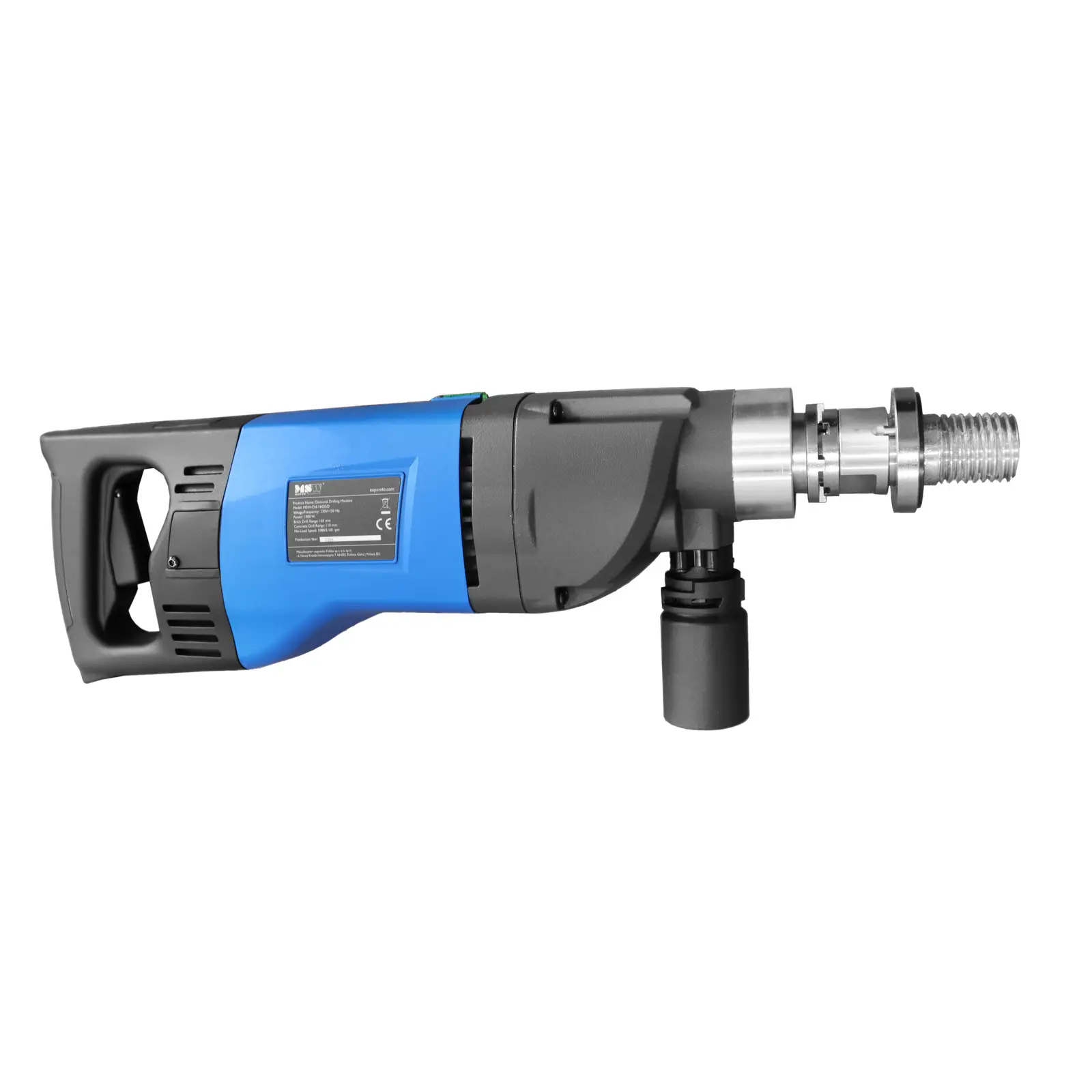 Diamond Core Drill - 1900 W - up to 2160 rpm - 29,000 blows/min - max drilling diameter 160 mm (Speed controller: Yes)