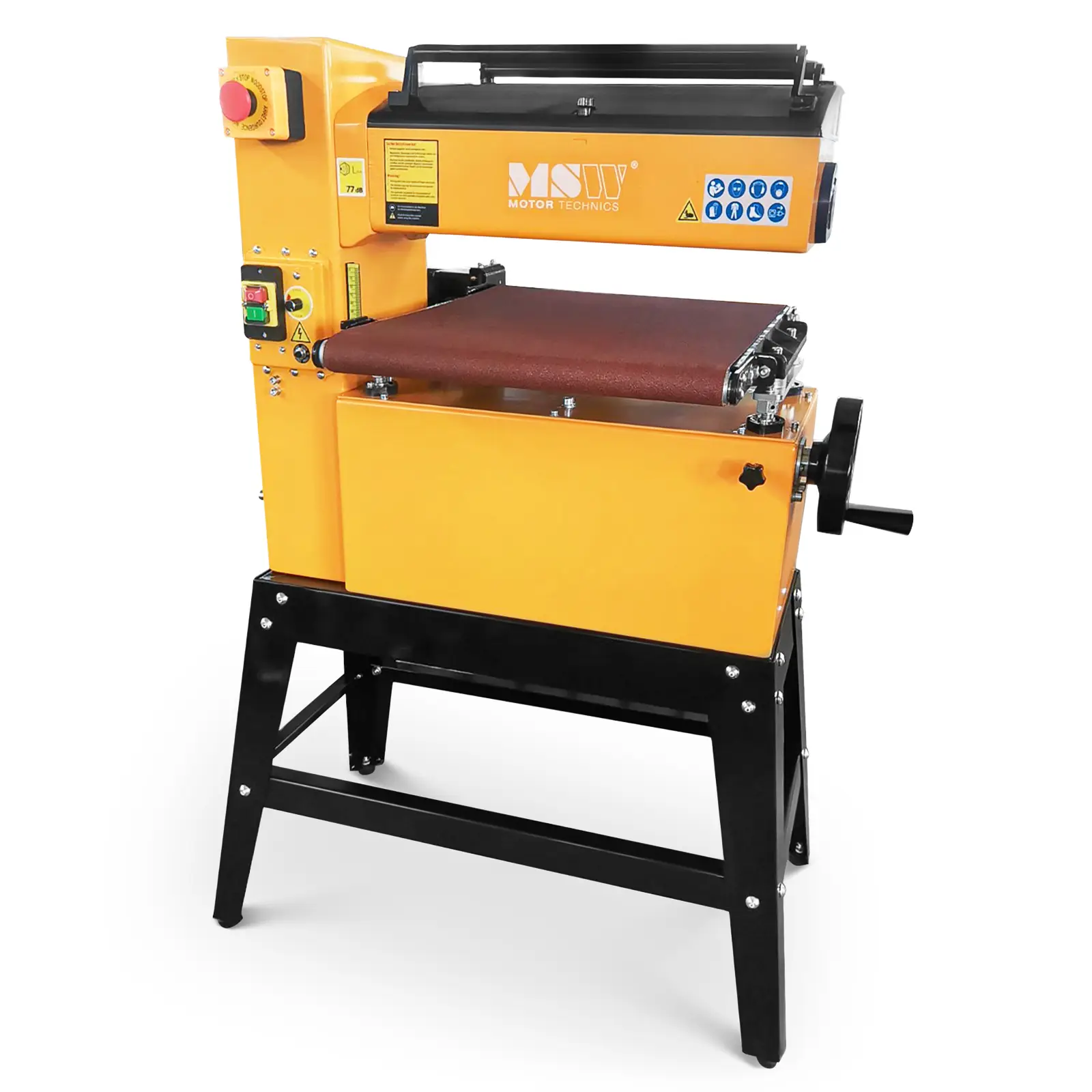 MSW Bandschuurmachine - 1500 W - 450 mm werkbreedte