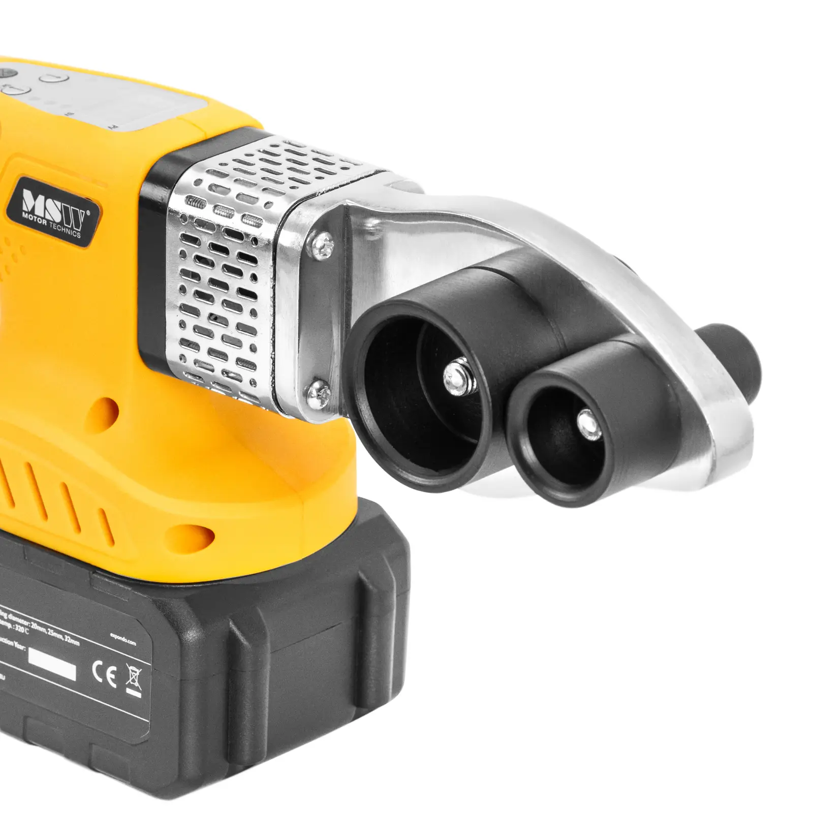 Svářečka na plasty - aku - 350 W - 20 až 32 mm - do 320 °C (Provoz na baterie: Ano)