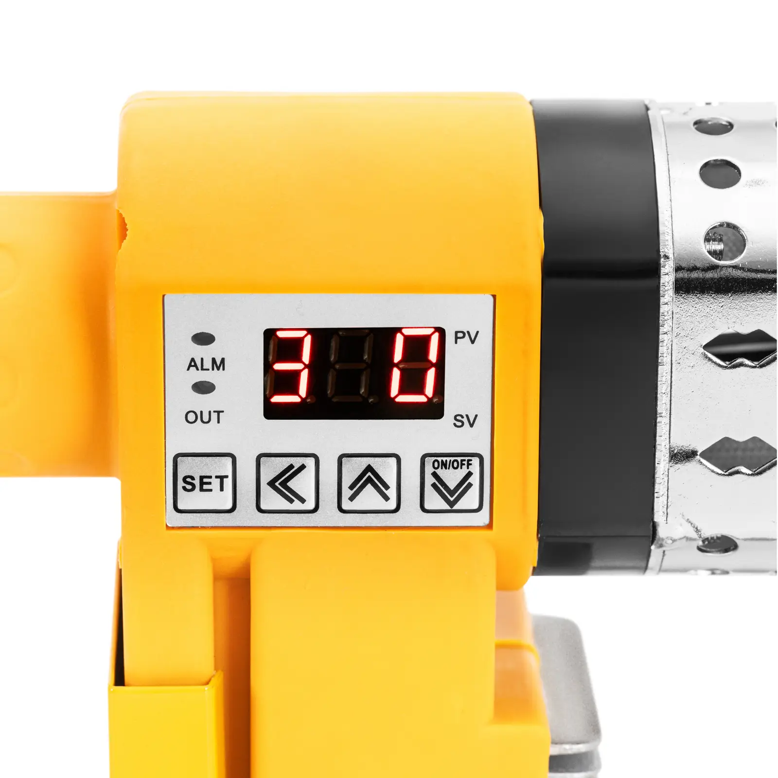 Svářečka na plasty - 800 W - 20 až 32 mm - do 300 °C - digitální displej (Napájecí kabel: 160 cm)