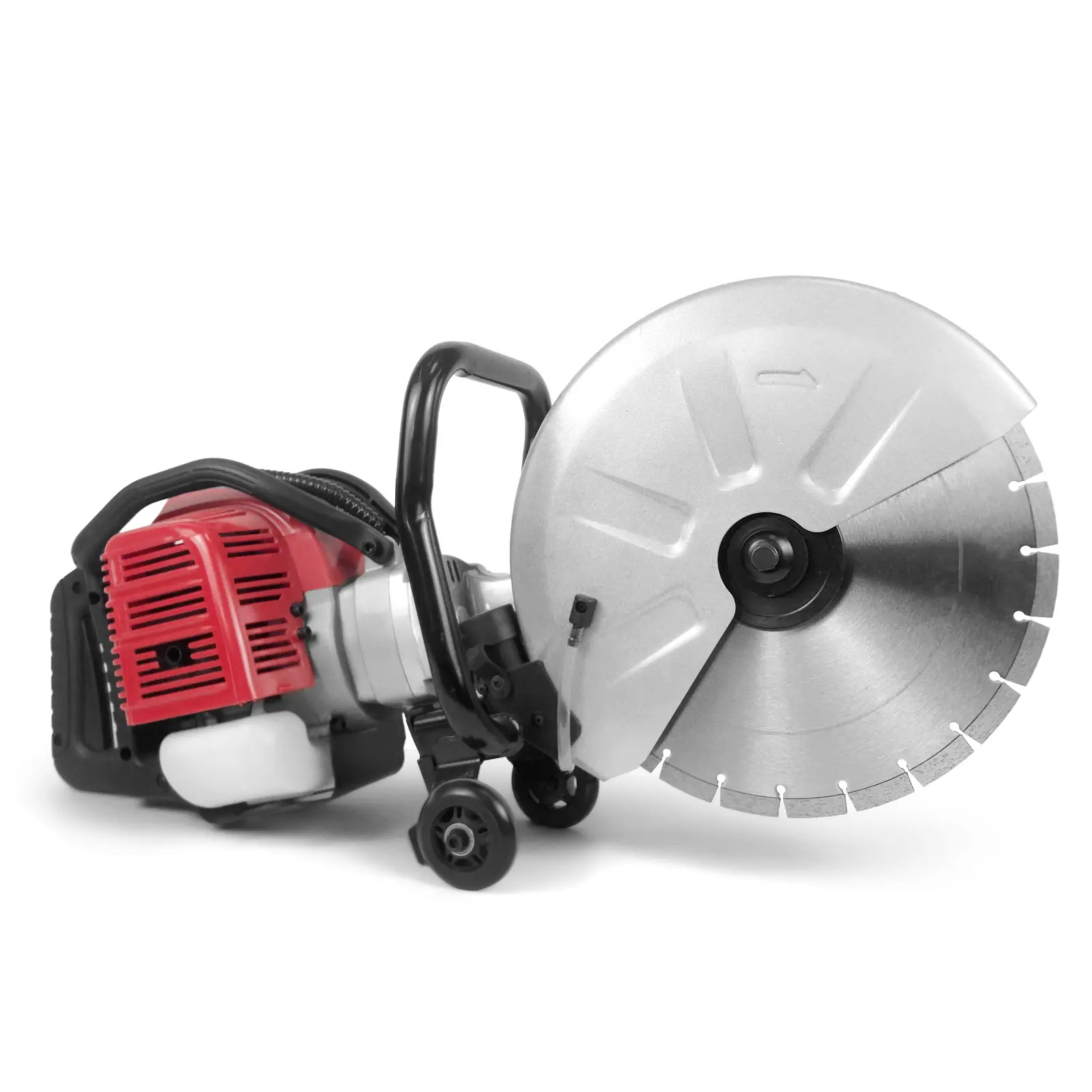 Sega per calcestruzzo - benzina - 2500 W - profondità di taglio 120 mm