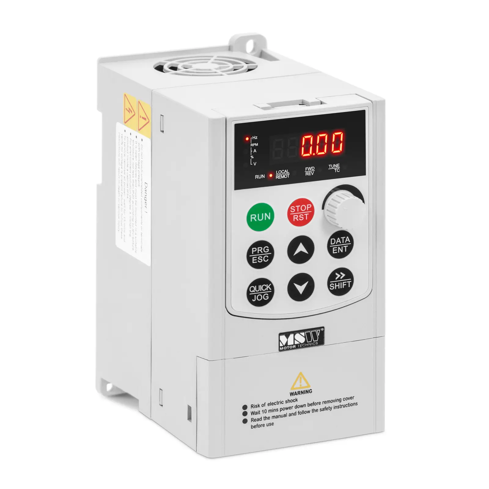 Convertitore di frequenza VFD - 1.500 W - 400 V - Da 0,1 a 500 Hz - LED