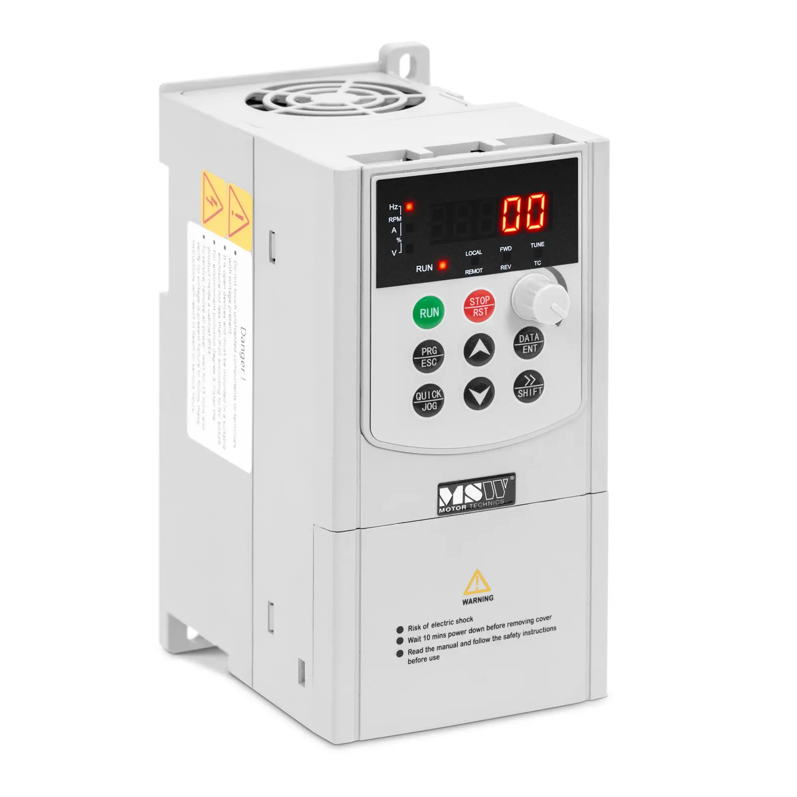 VFD frequentieomvormer - 1500W - 230V - 0,1 tot 500Hz - LED