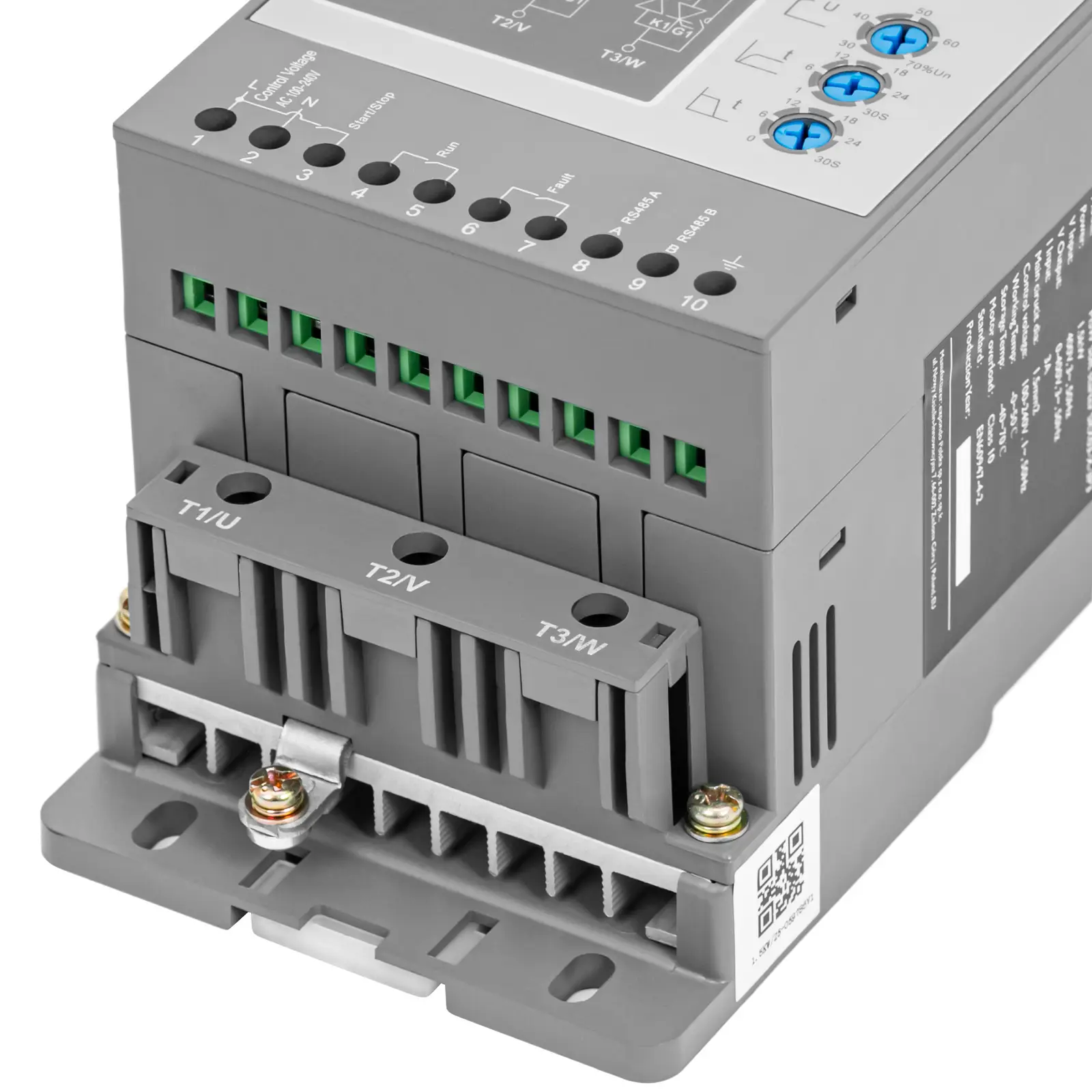 Softstartér - 400 V / 100–240 V - 1,5 kW - 3 A