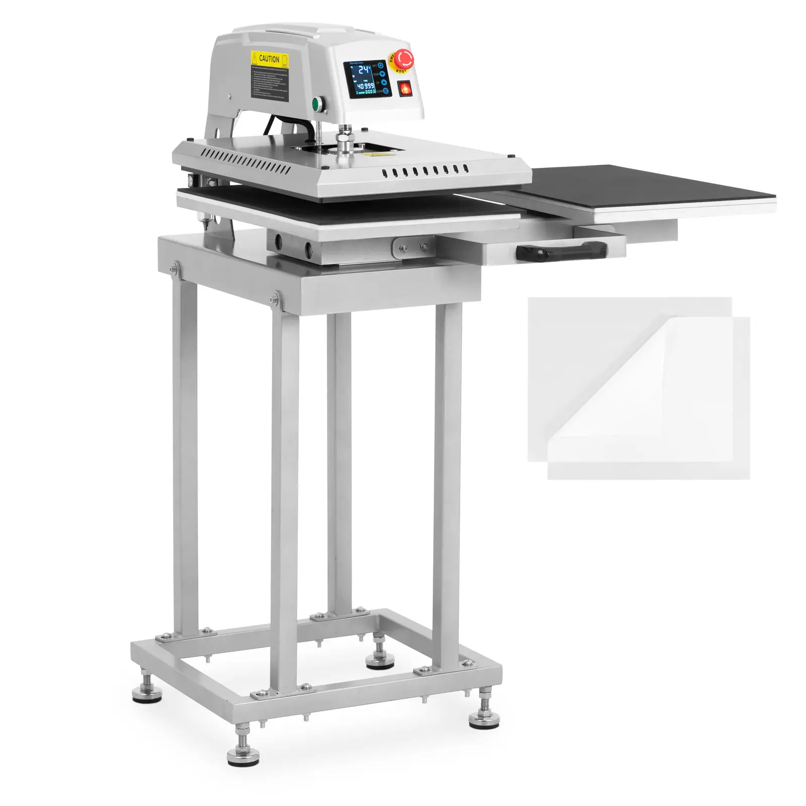 Pneumatic Heat Press - Double - 40 X 60 Cm - With Base