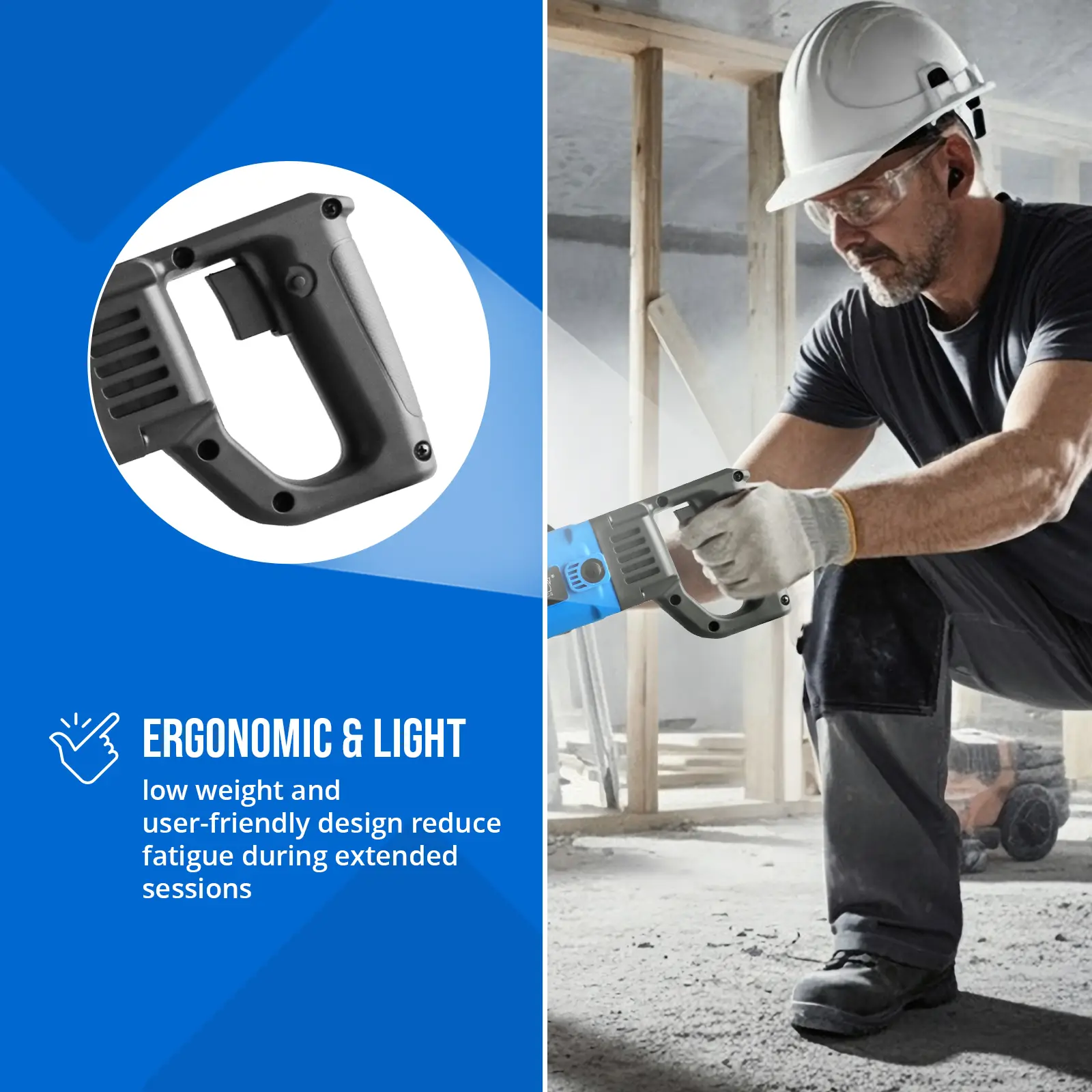 Perforadora de hormigón - 1900 W - 42.720 impactos/min - diámetro de perforación máx. 132 mm (Método de perforación: Perforación en seco)