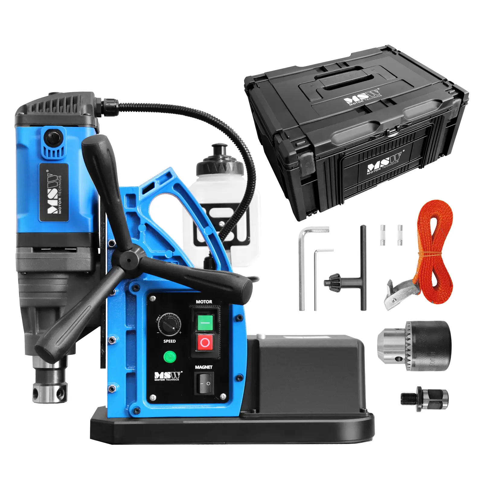 Magnetic Core Drill - with vacuum - 1550 W - 870 rpm - drilling diameter max. 35 mm