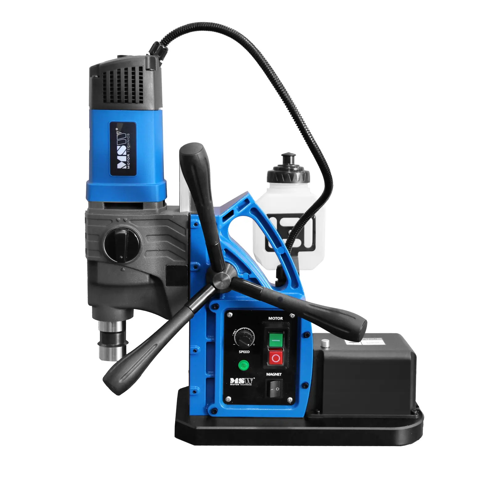 Máquina de perfuração magnética - com vácuo - 1650 W - 560 rpm - Diâmetro máximo de perfuração 13/50 mm (Cinto de segurança incluído: Sim)