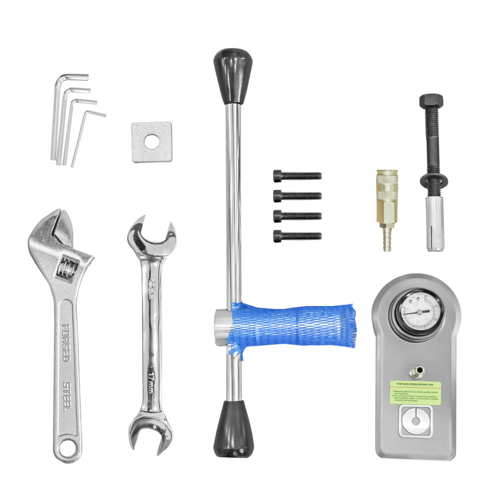 Diamond Core Drill - with stand - 3700 W - up to 1230 rpm - drilling diameter max. 450 mm (Speed controller: Yes)